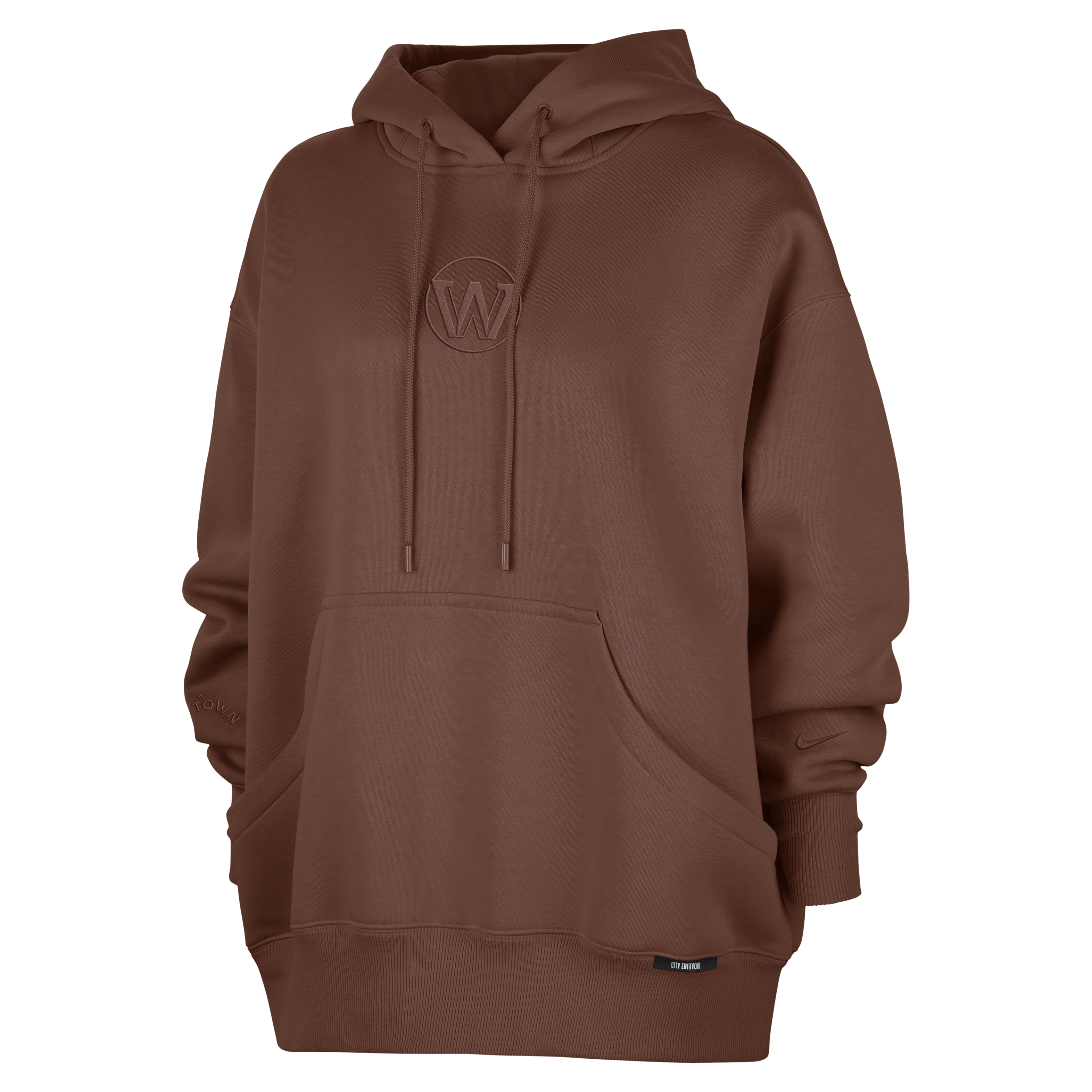 Golden State Warriors City Edition Women's Nike NBA Phoenix Fleece Premium Hoodie