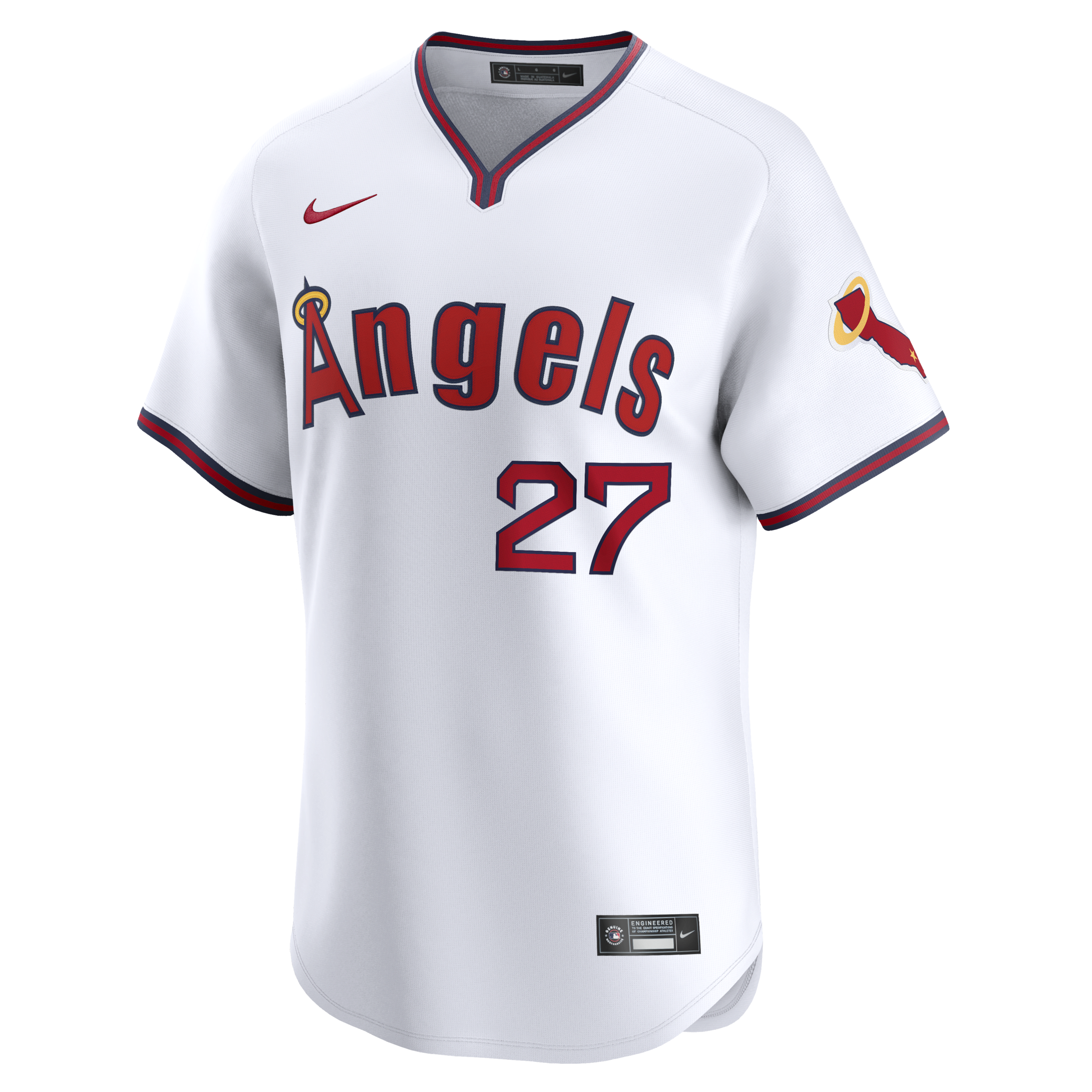 Mike Trout Los Angeles Angels Men's Nike Dri-FIT ADV MLB Limited Jersey