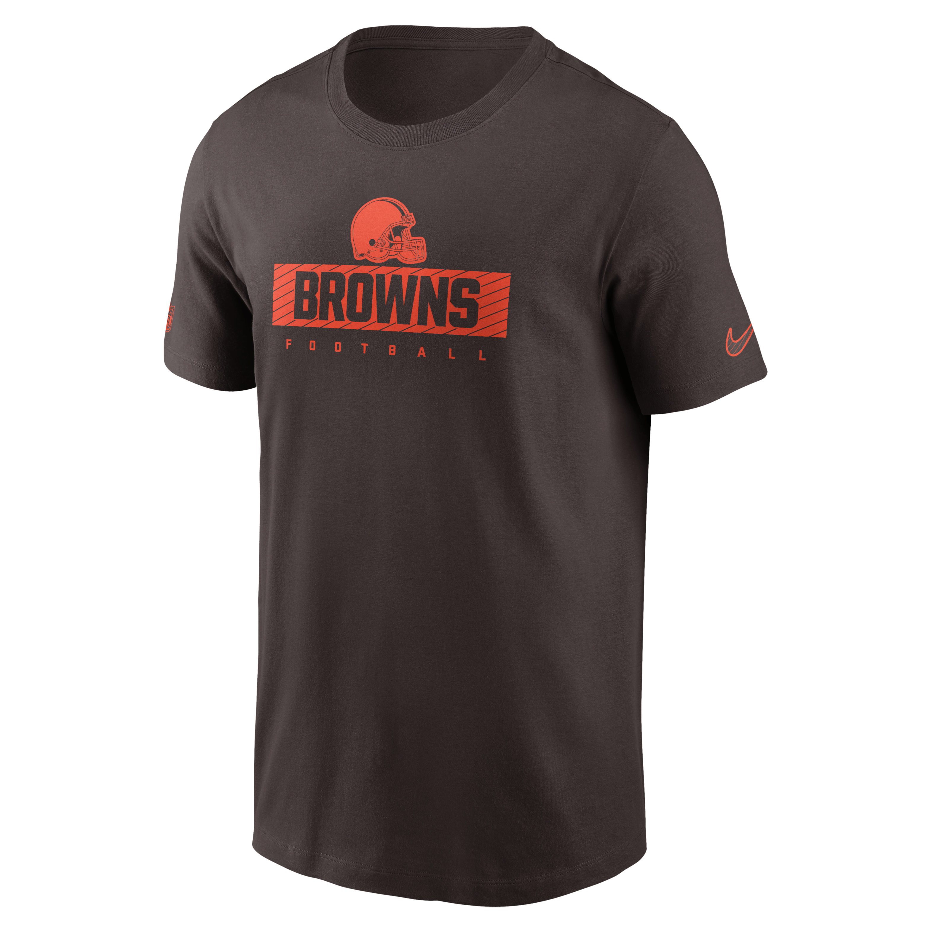 Cleveland Browns Sideline Team Issue Men's Nike Dri-FIT NFL T-Shirt