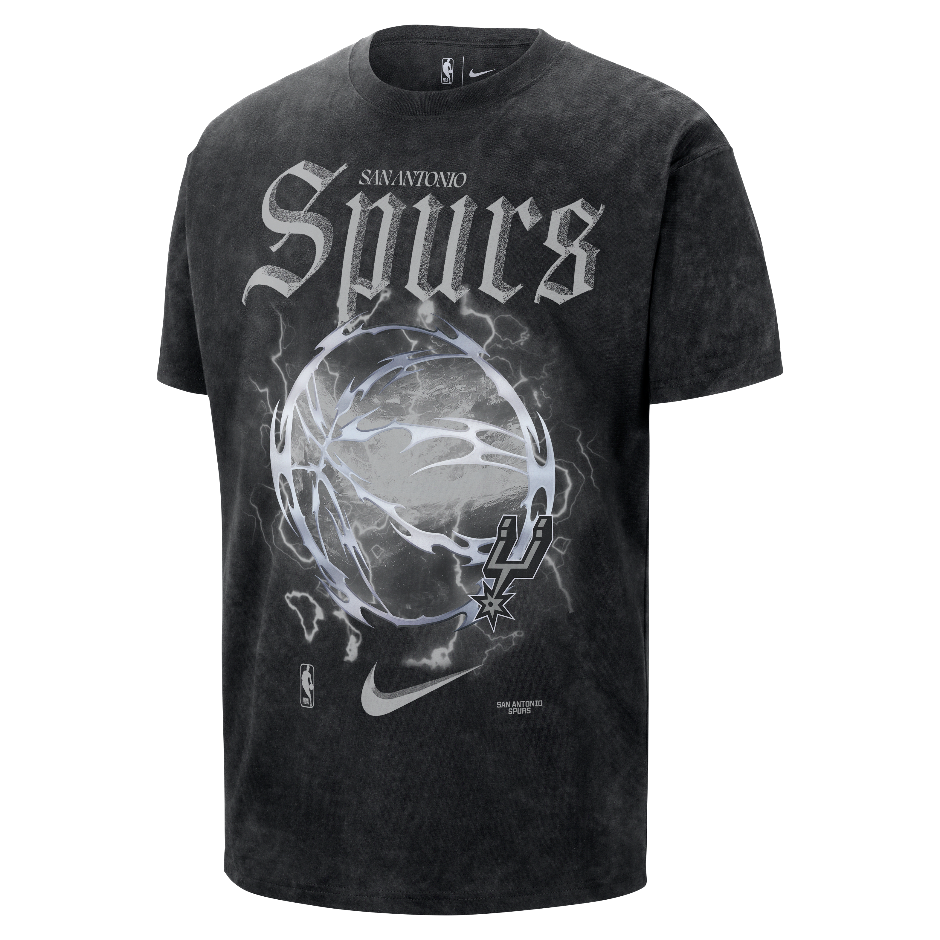 San Antonio Spurs Courtside "Halloween" Men's Nike NBA Max90 T-Shirt