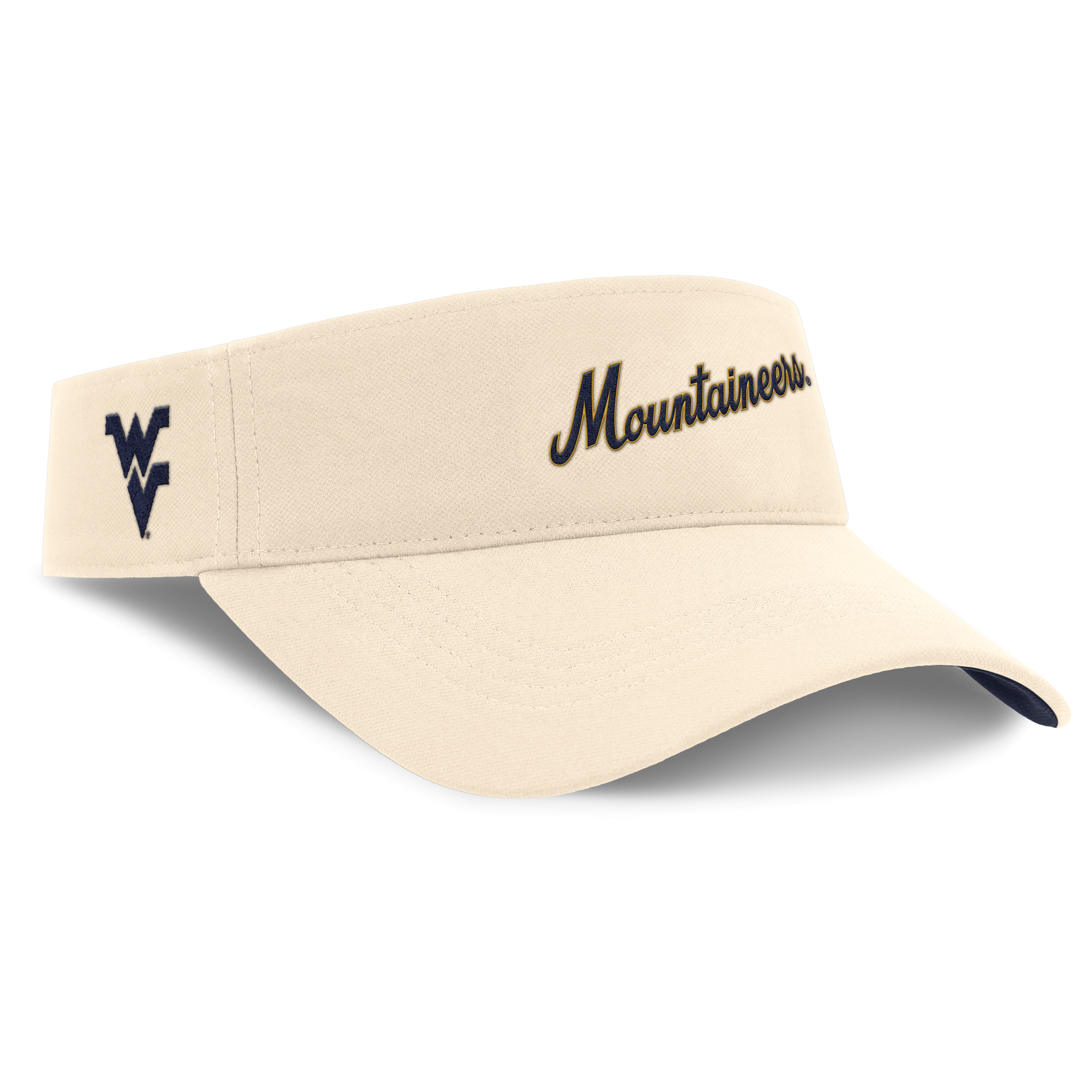 West Virginia Mountaineers Primetime Ace Men's Nike Dri-FIT College Adjustable Visor