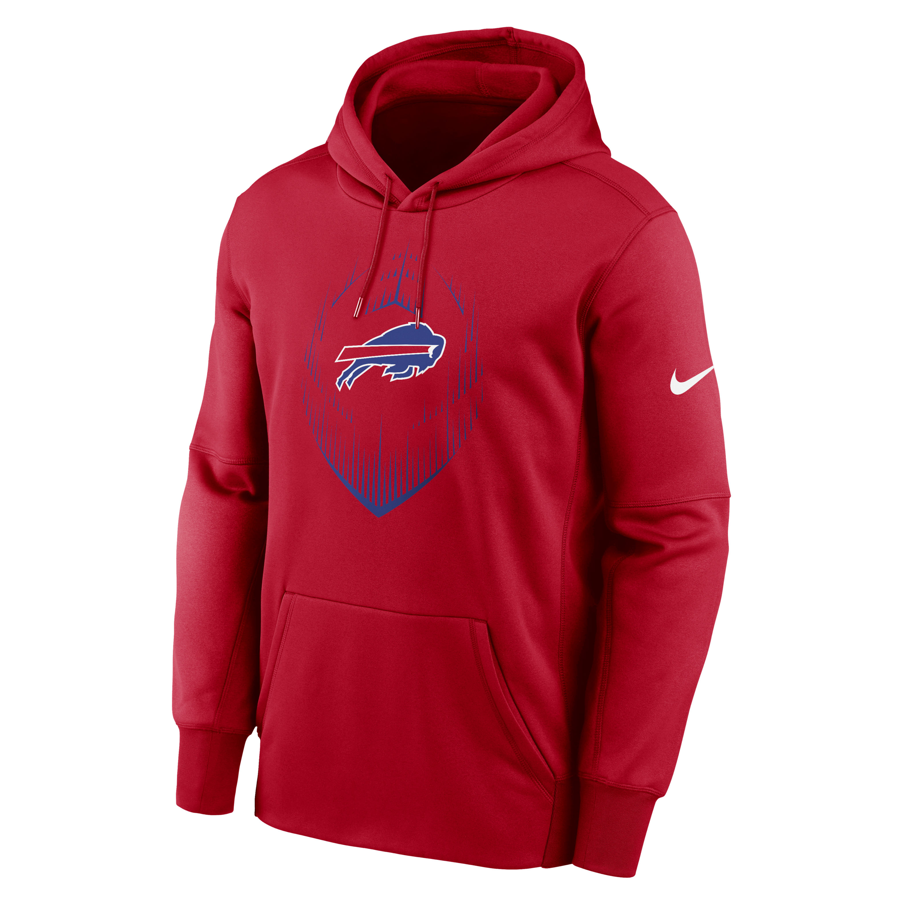 Buffalo Bills Icon Men’s Nike Therma NFL Pullover Hoodie