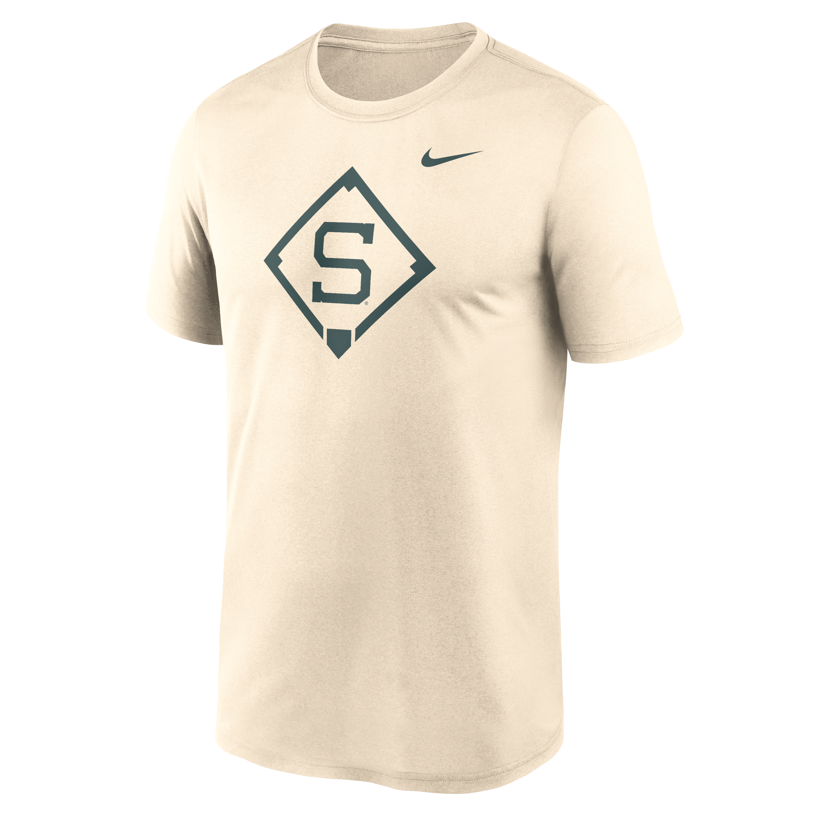 Michigan State Spartans Legend Baseball Icon Men's Nike Dri-FIT College T-Shirt