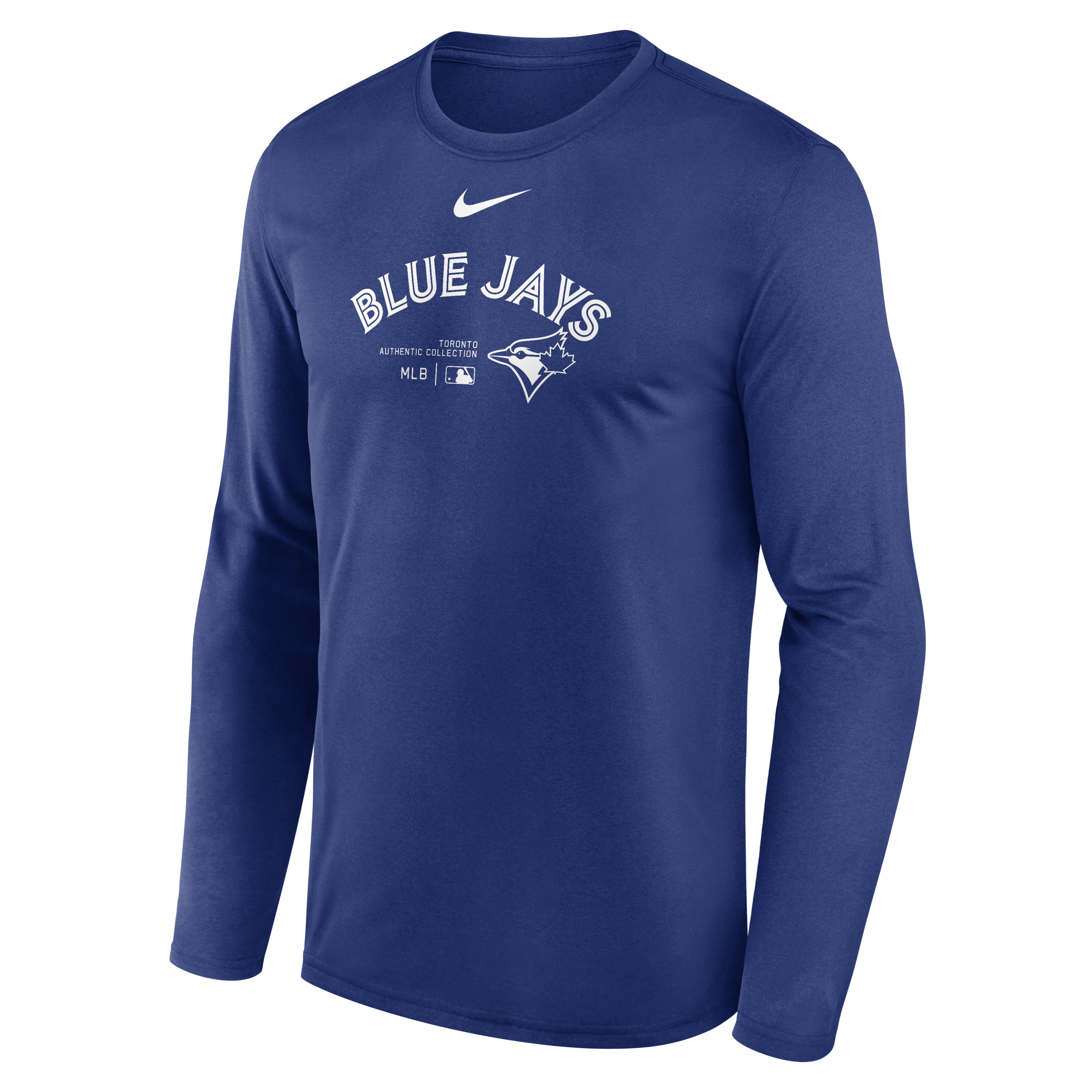 Toronto Blue Jays Authentic Collection Practice Men's Nike Dri-FIT MLB Long-Sleeve T-Shirt