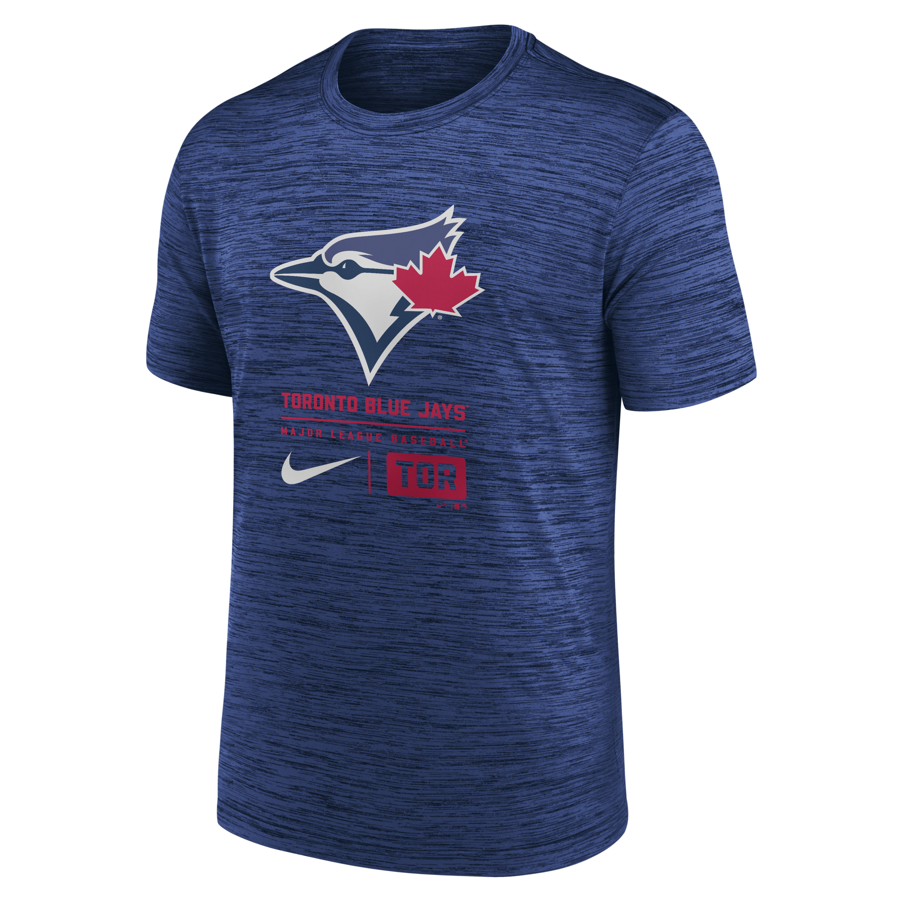 Toronto Blue Jays Large Logo Velocity Men's Nike MLB T-Shirt