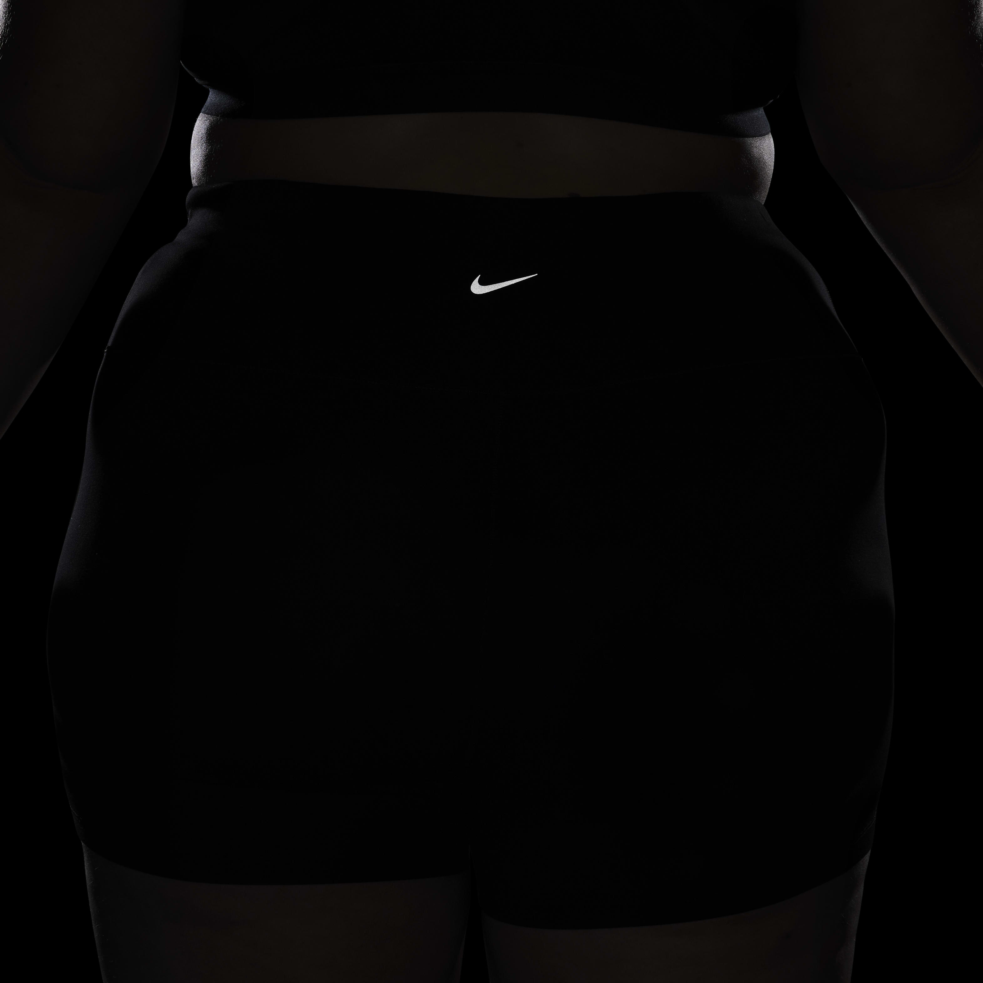 Nike One Women's High-Waisted 5" Biker Shorts (Plus Size)