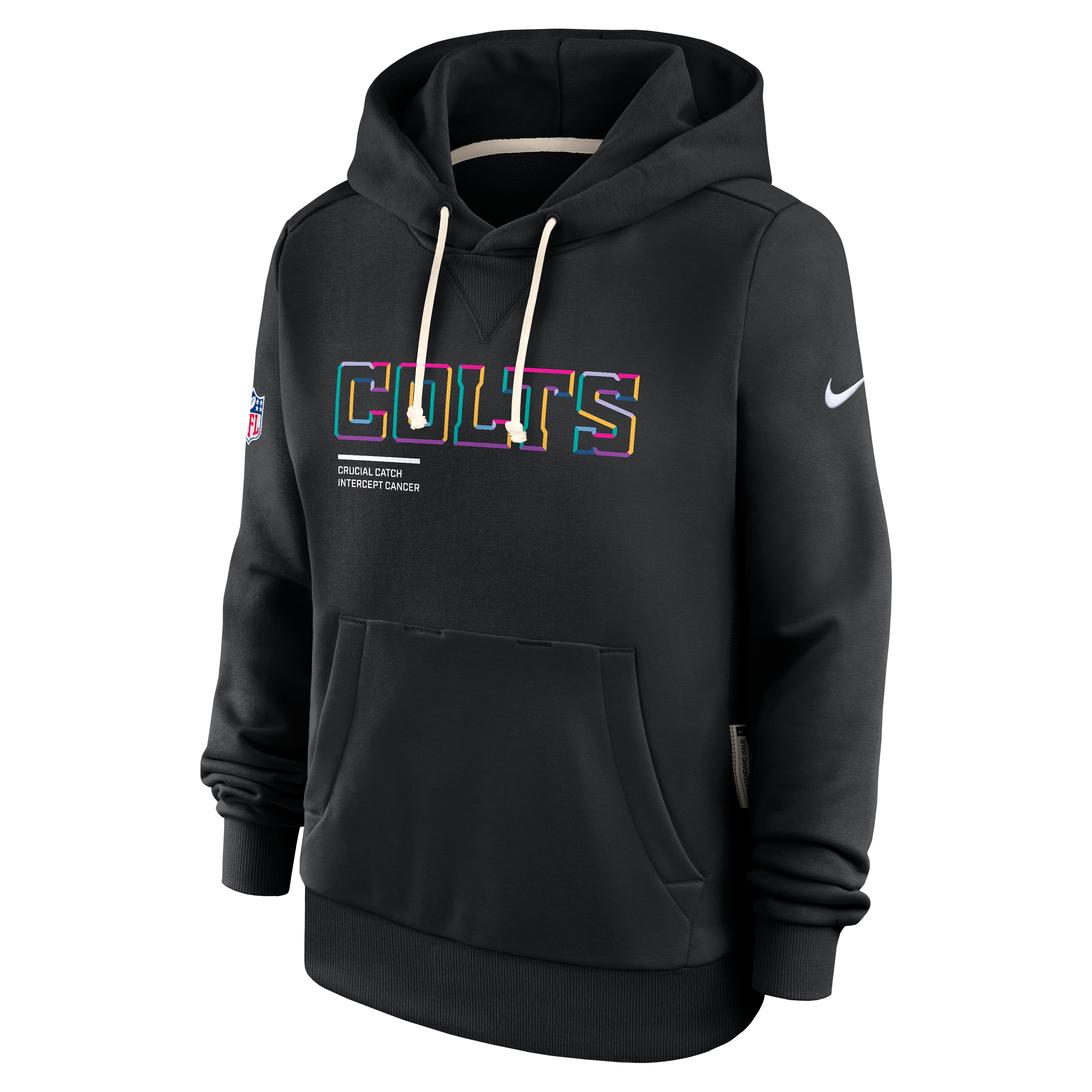 Indianapolis Colts Crucial Catch Women's Nike Dri-FIT NFL Pullover Hoodie
