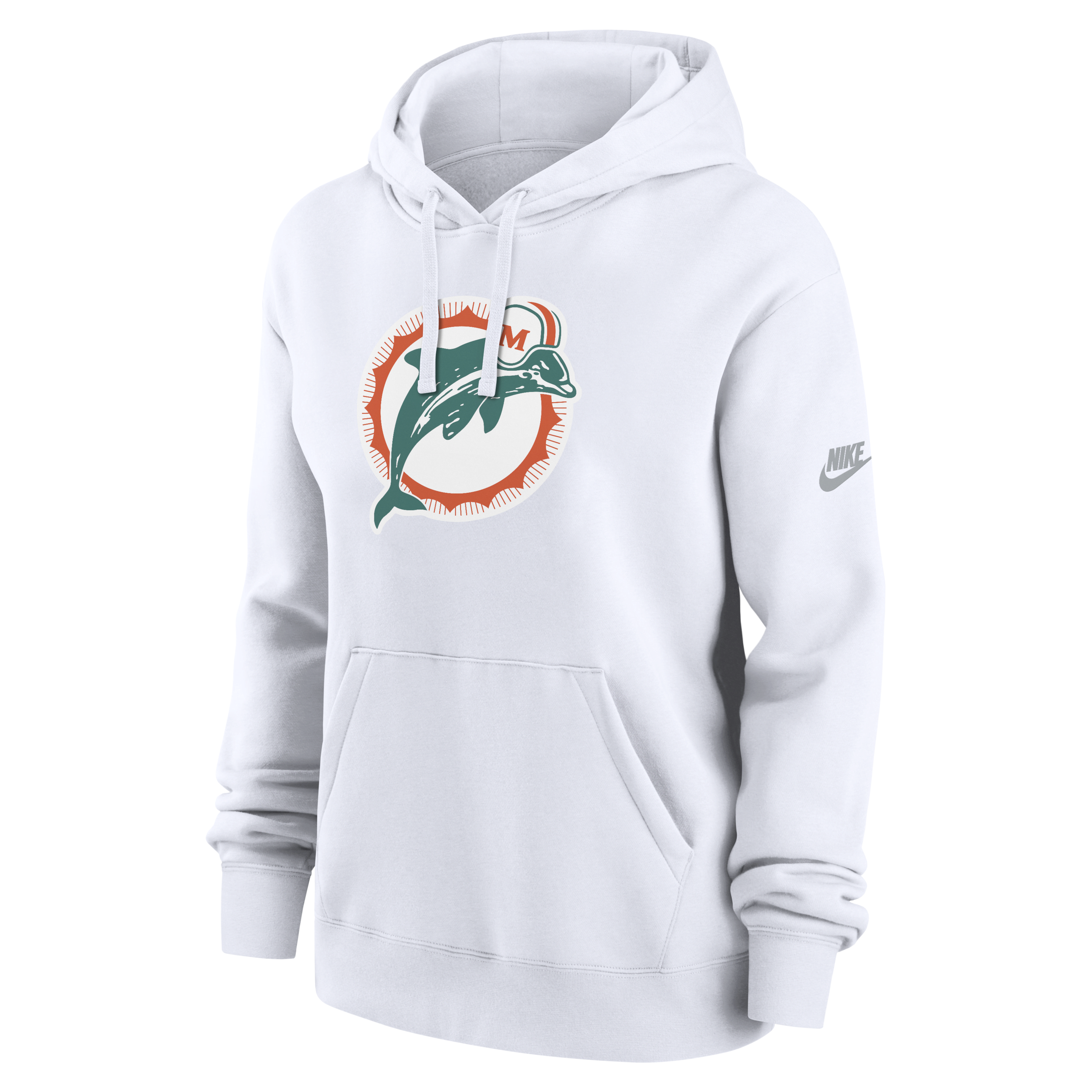 Miami Dolphins Club Women's Nike NFL Pullover Hoodie