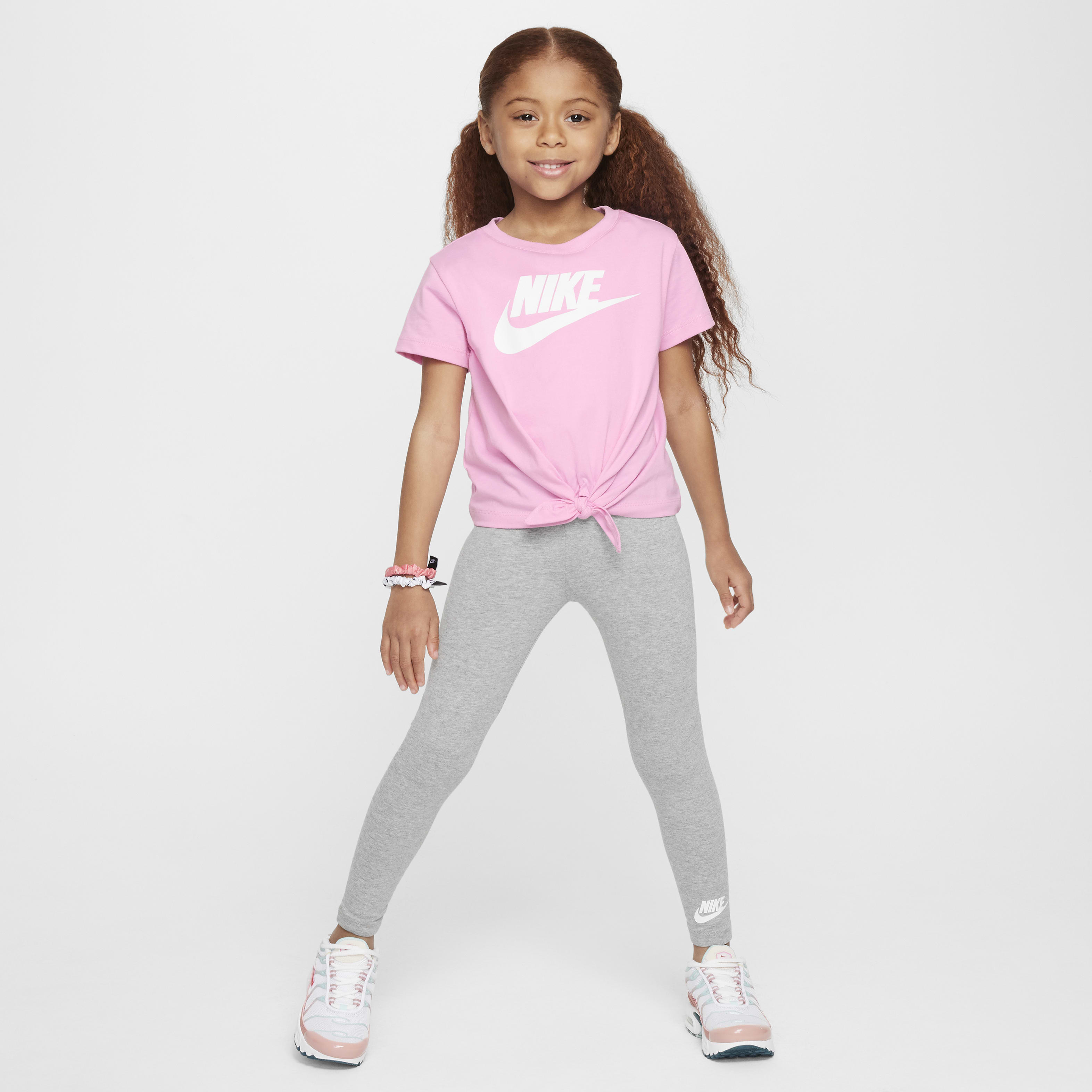 Nike Little Kids' Tie Front Tee and Leggings Set