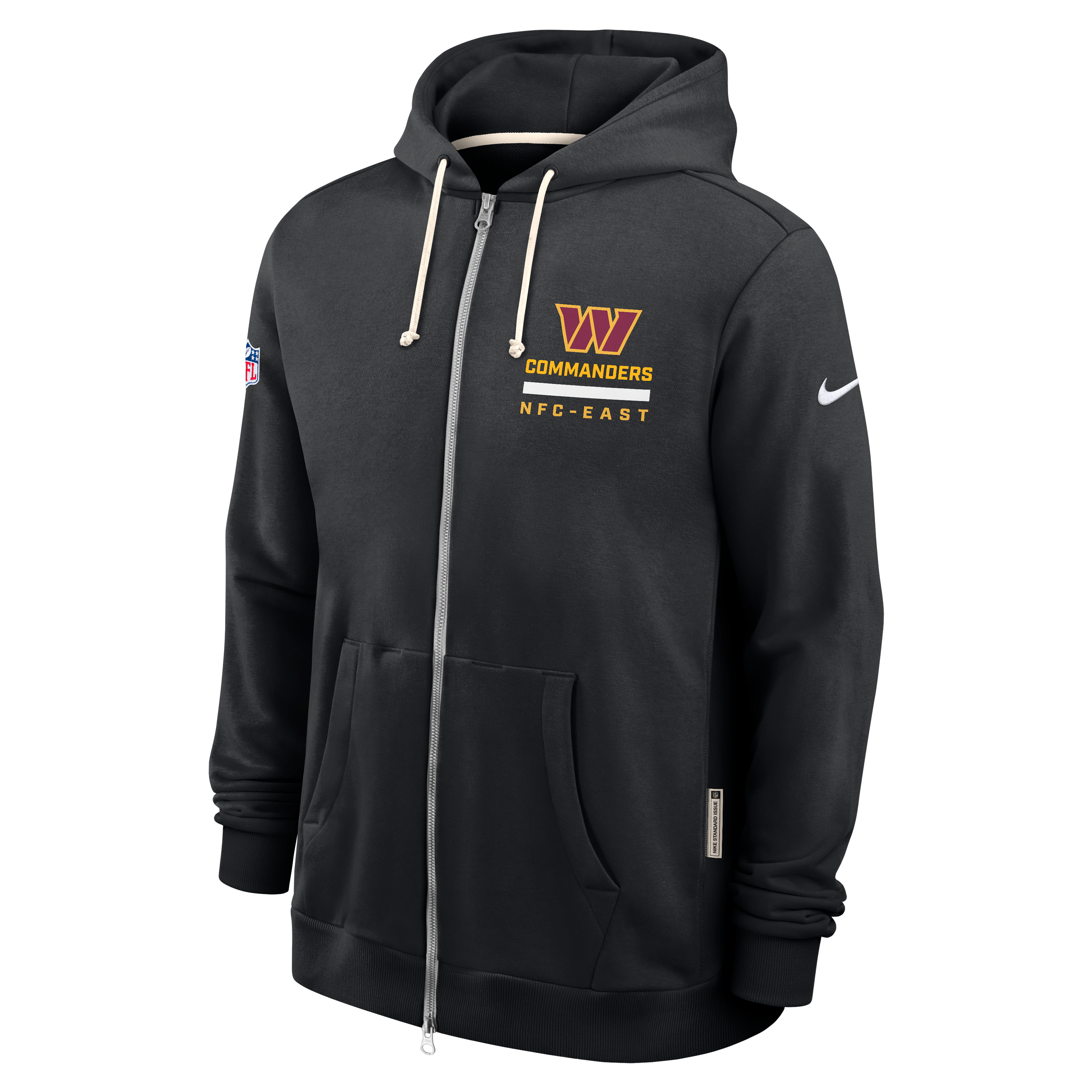 Washington Commanders Utility Player Sideline Men's Nike Dri-FIT NFL Full-Zip Hoodie