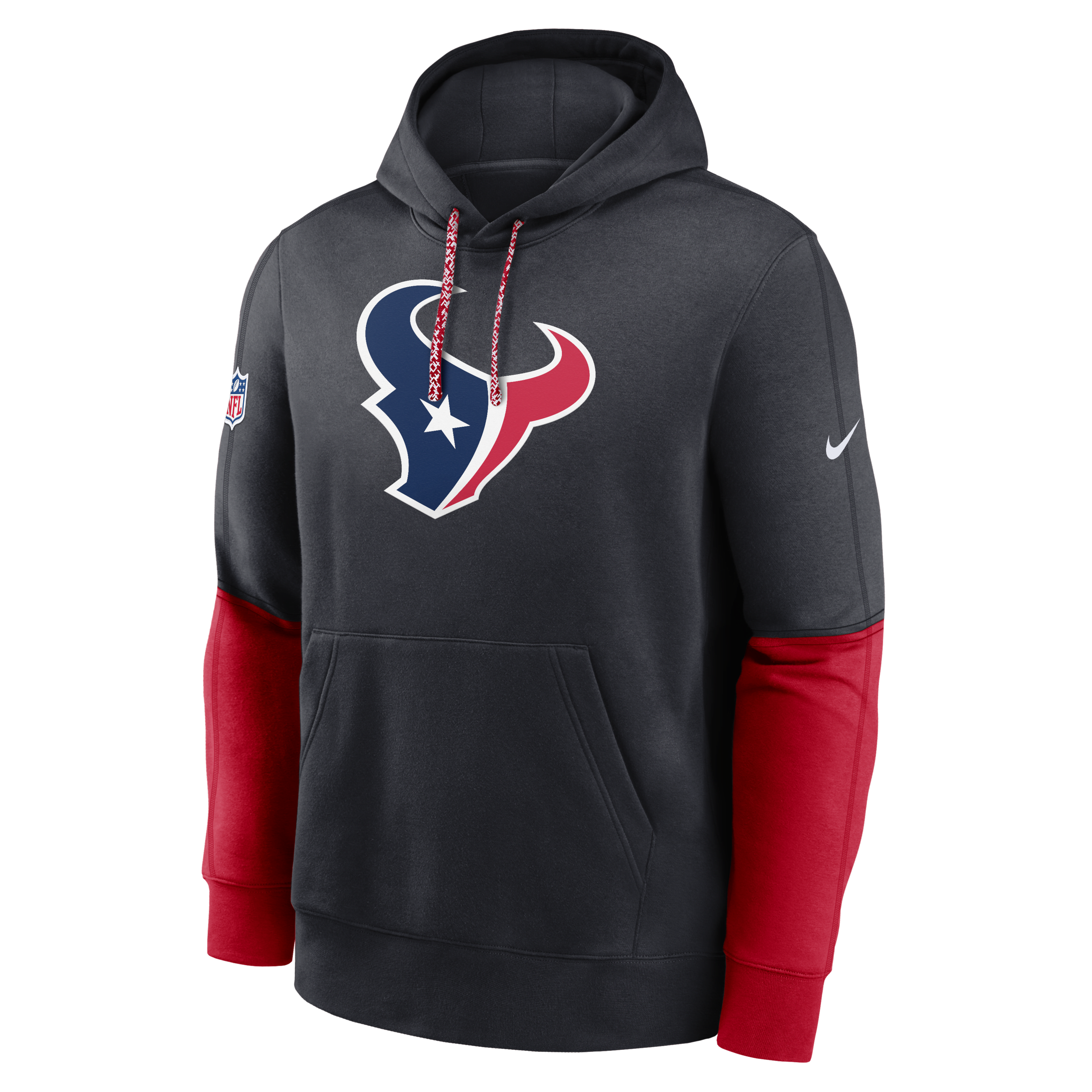 Houston Texans Sideline Team Issue Club Men's Nike NFL Pullover Hoodie