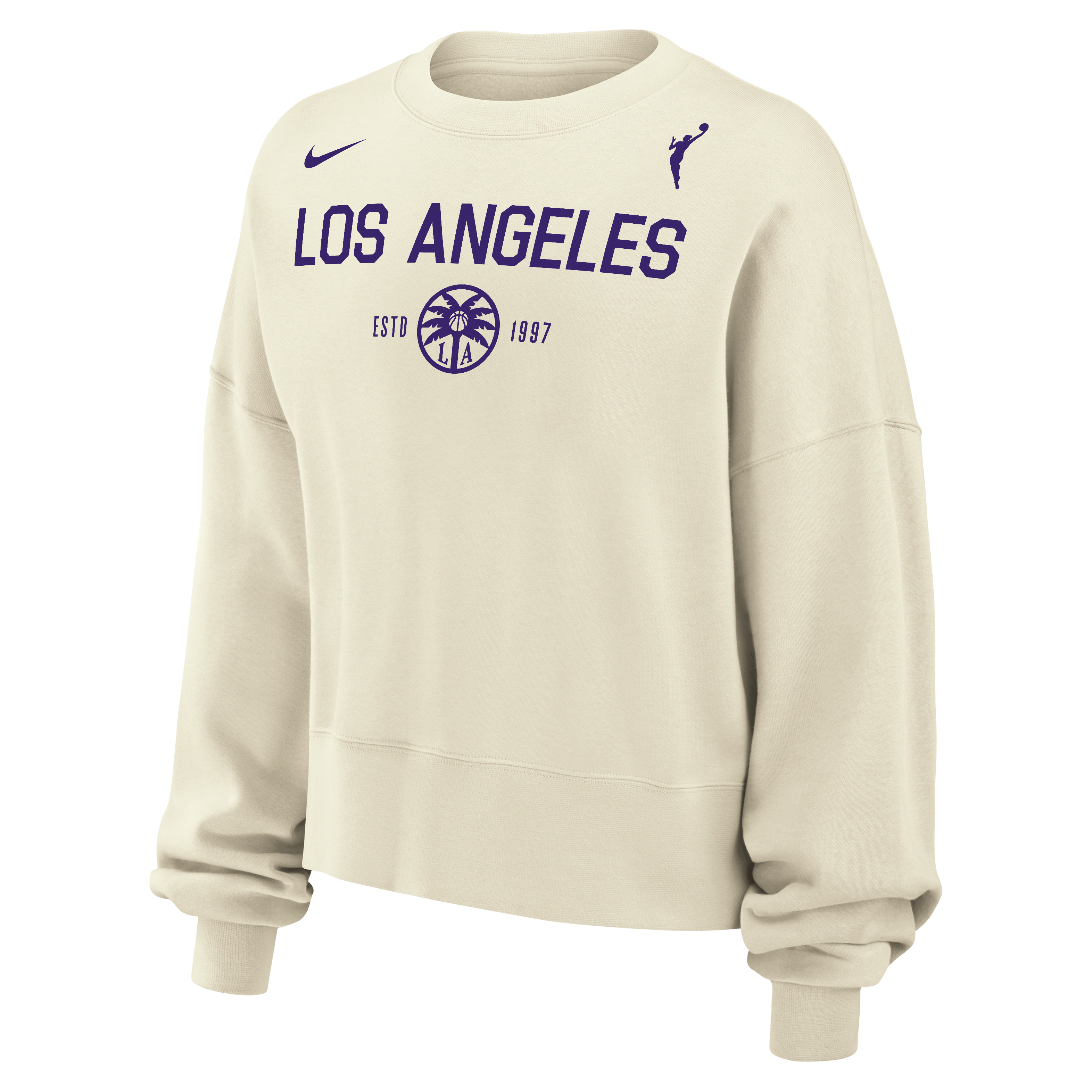 Los Angeles Sparks Phoenix Fleece Women's Nike WNBA Crew-Neck Sweatshirt