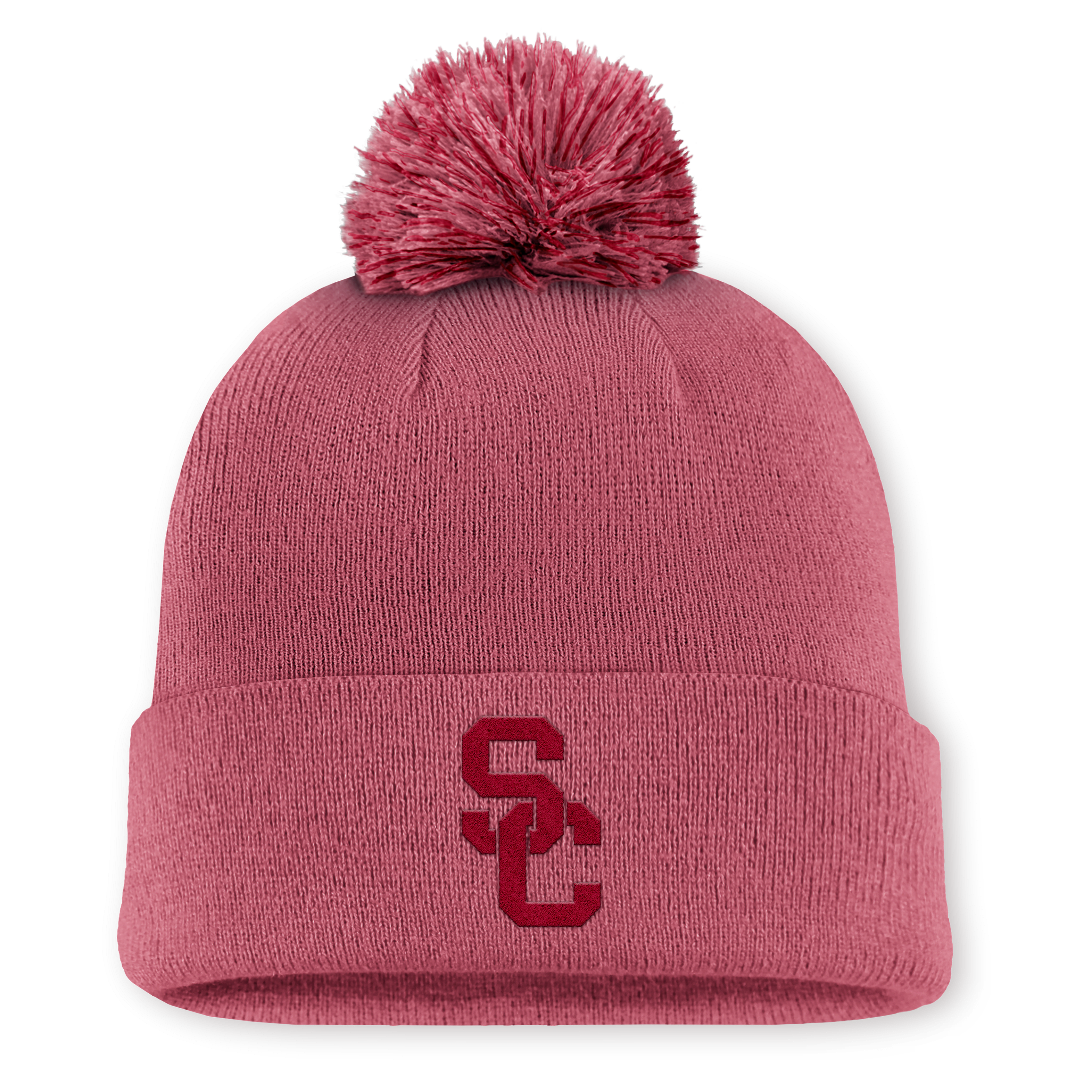 USC Primetime Campus Toned Men's Nike College Cuffed Pom Beanie