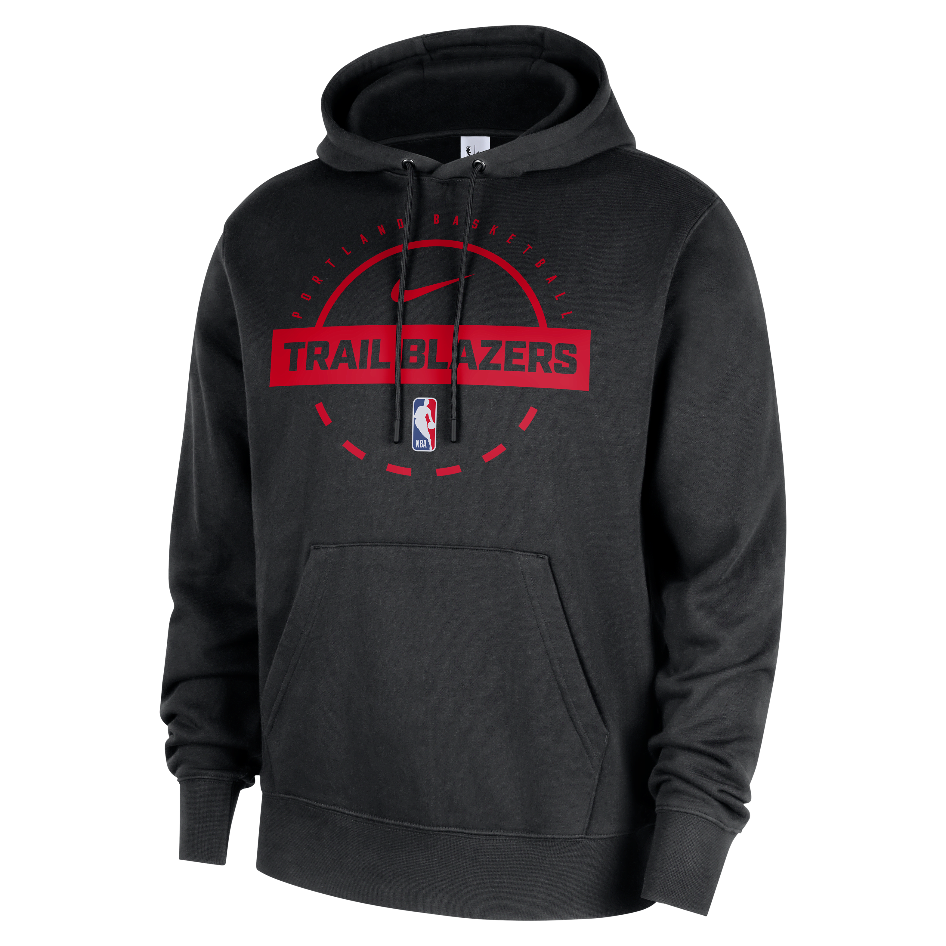 Portland Trail Blazers Club Men's Nike NBA Practice Pullover Hoodie