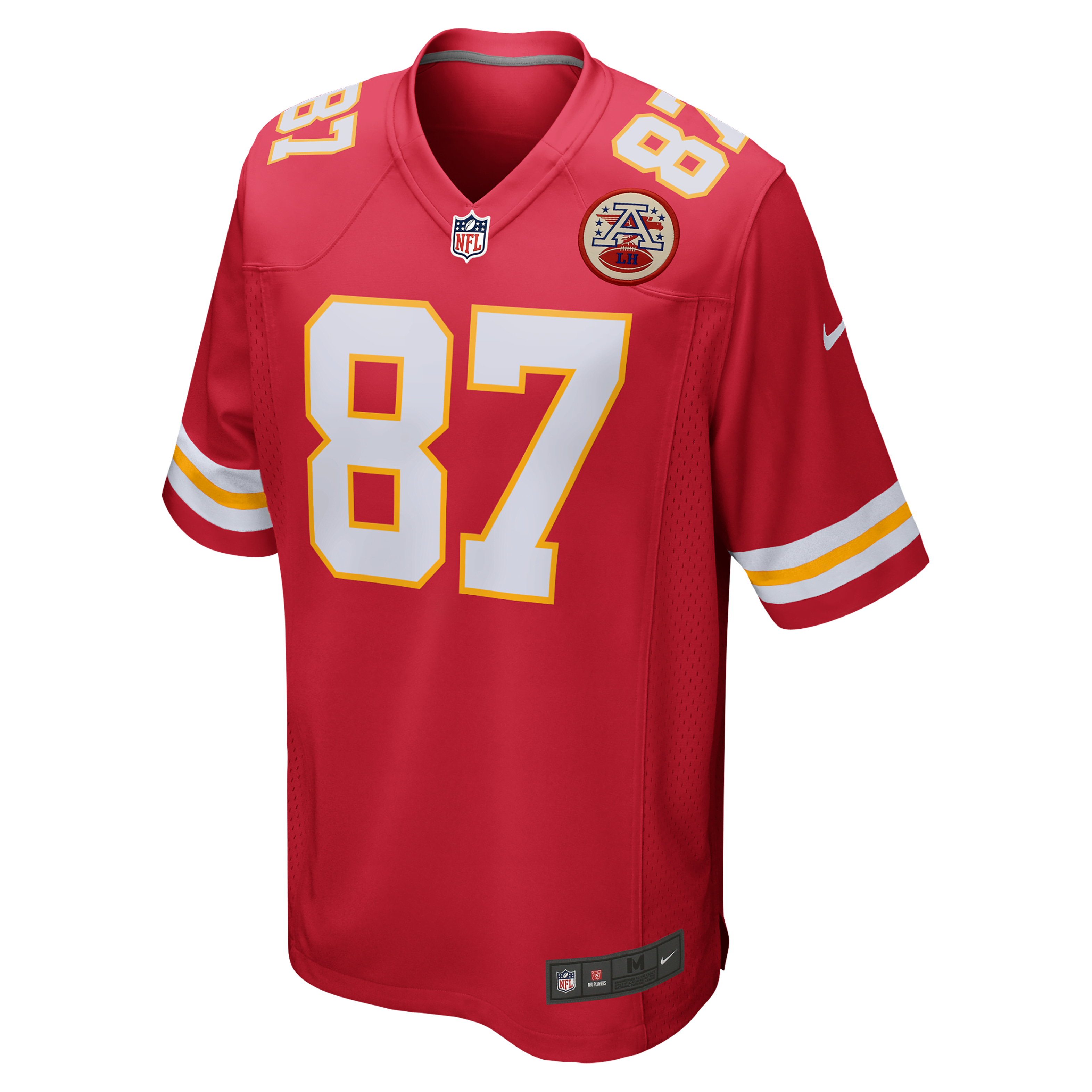 NFL Kansas City Chiefs (Travis Kelce) Men's Game Football Jersey