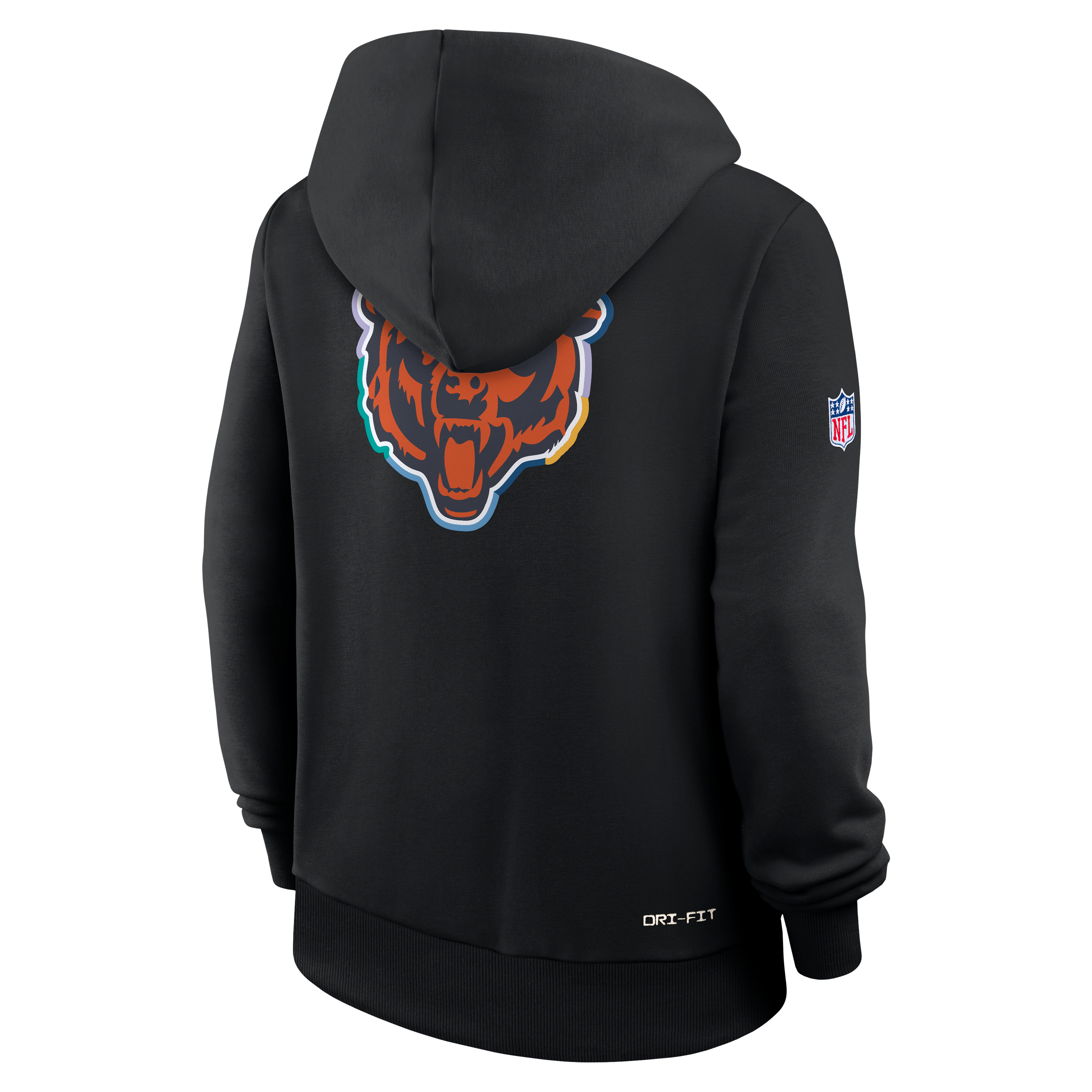 Chicago Bears Crucial Catch Women's Nike Dri-FIT NFL Pullover Hoodie