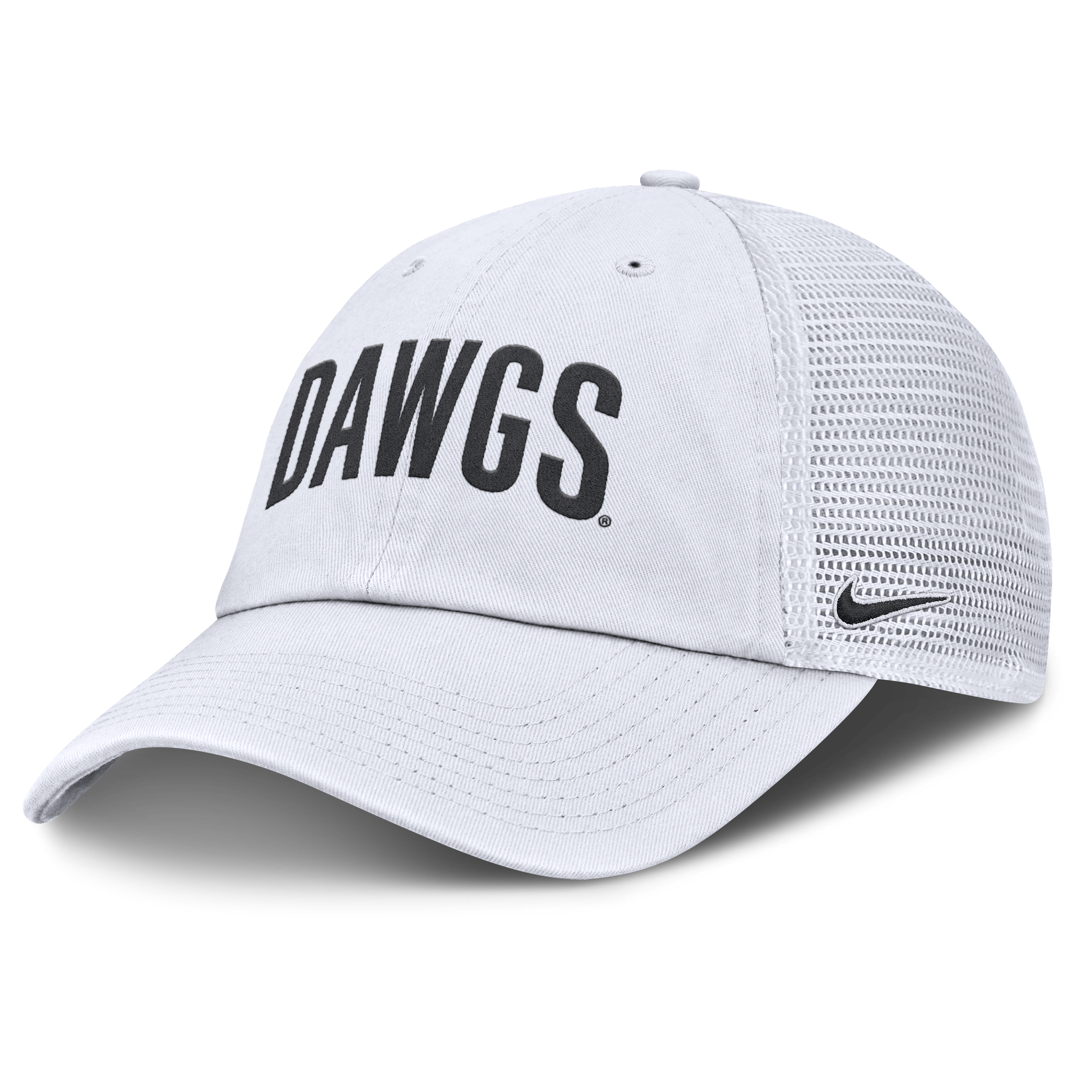Georgia Primetime Campus Club Men's Nike College Trucker Adjustable Hat