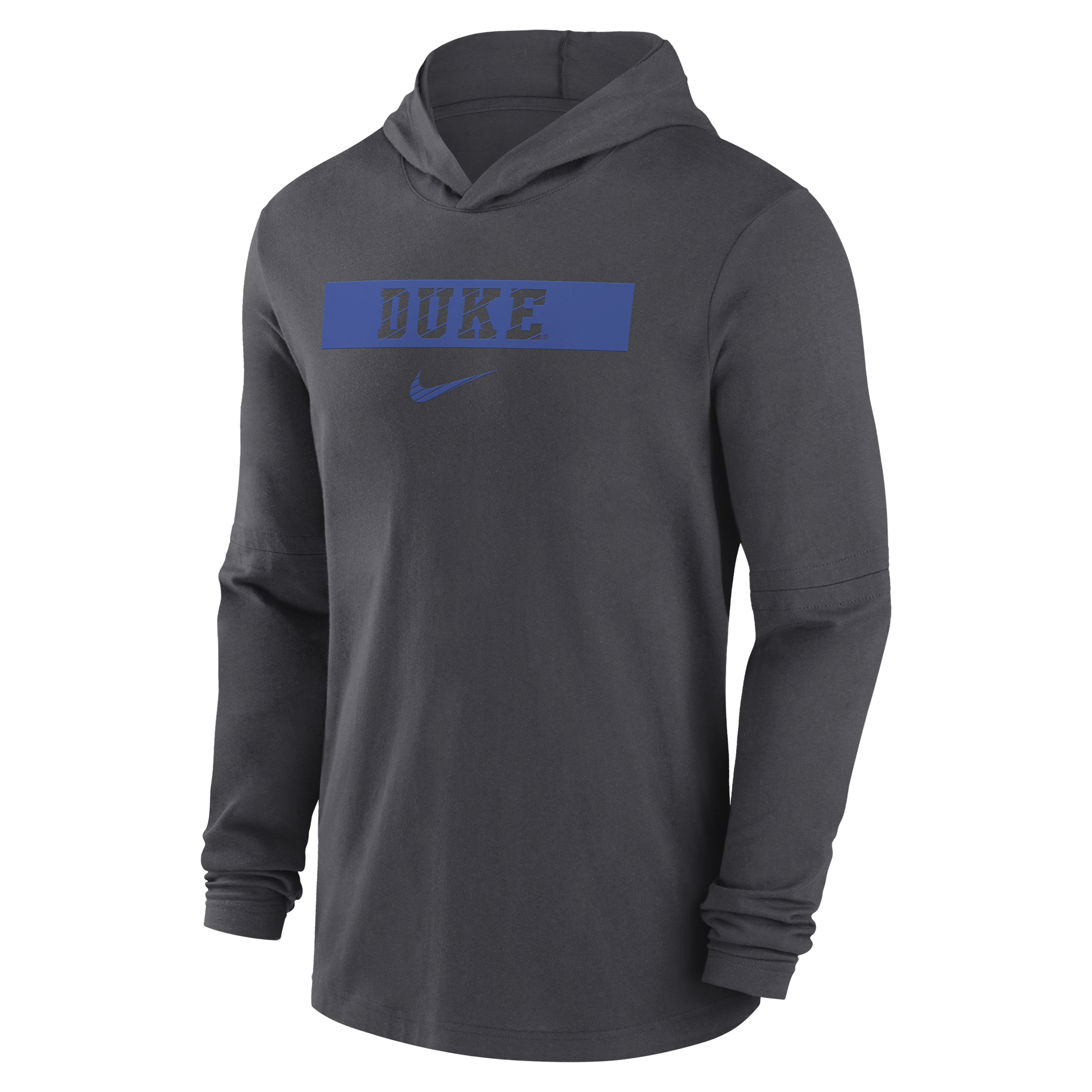 Duke Blue Devils Sideline Men's Nike Dri-FIT College Long-Sleeve Hooded Top