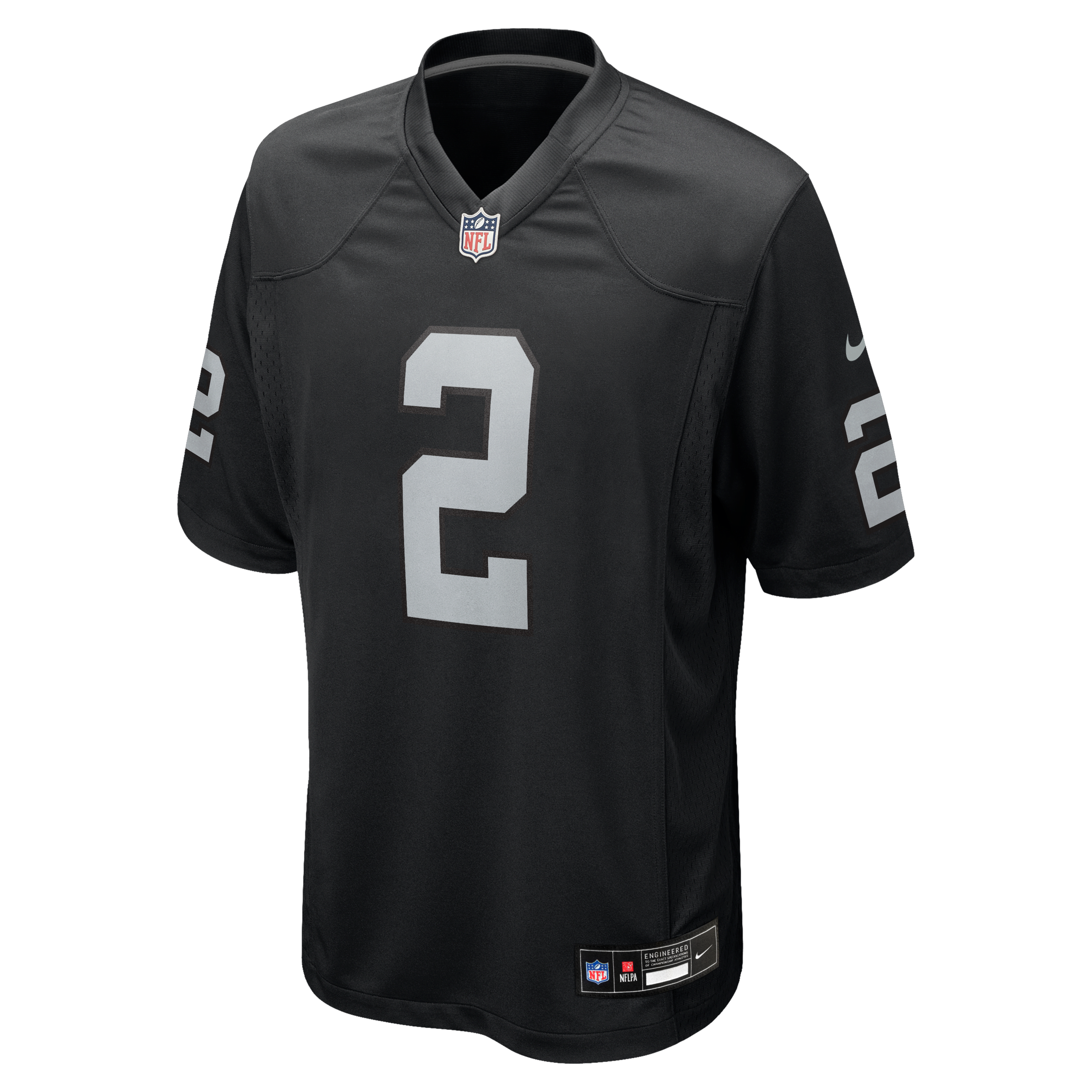 Ashton Jeanty Las Vegas Raiders 2025 NFL Draft First Round Pick Big Kids' Nike Game Jersey
