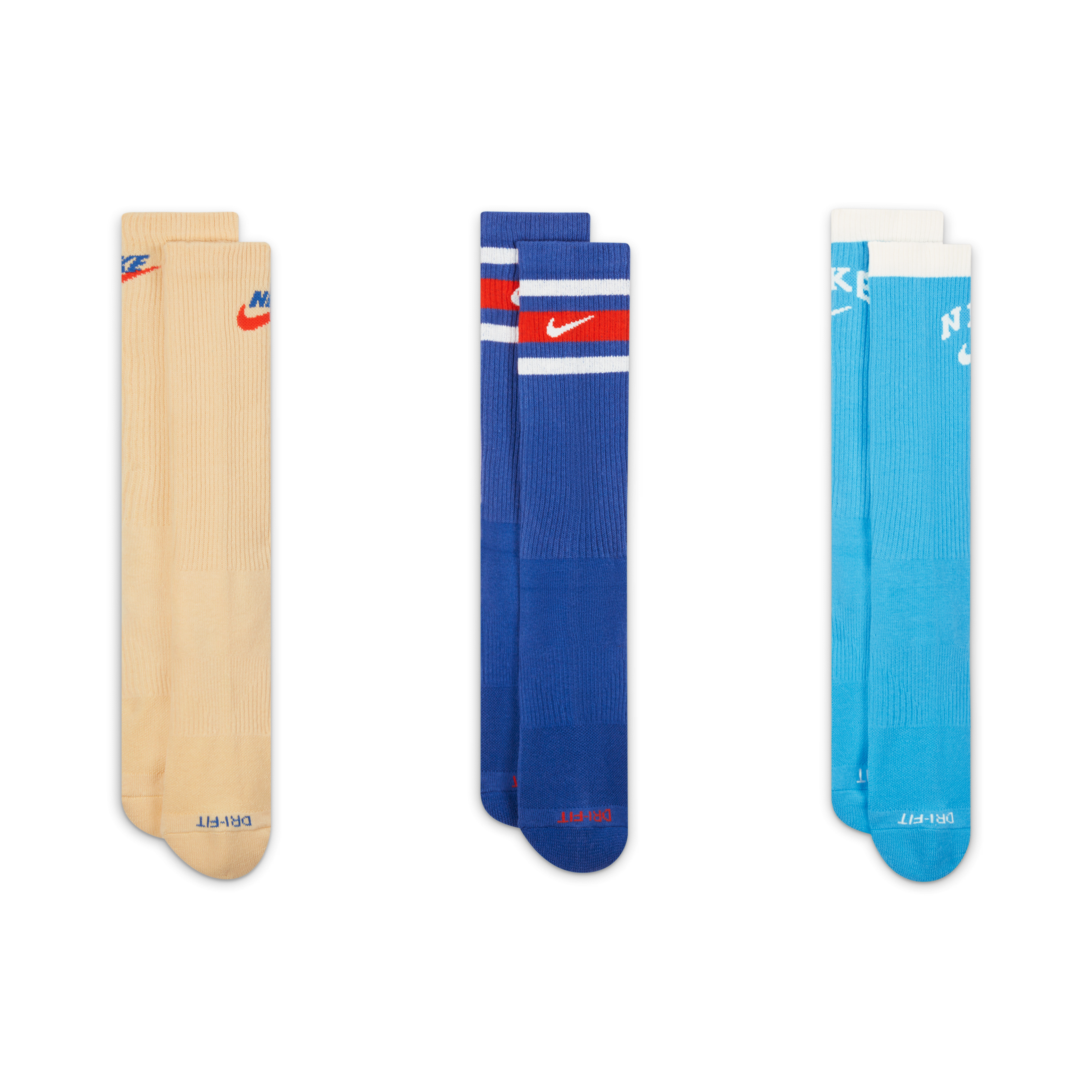 Nike Everyday Plus Cushioned Crew Socks (3 Pairs)