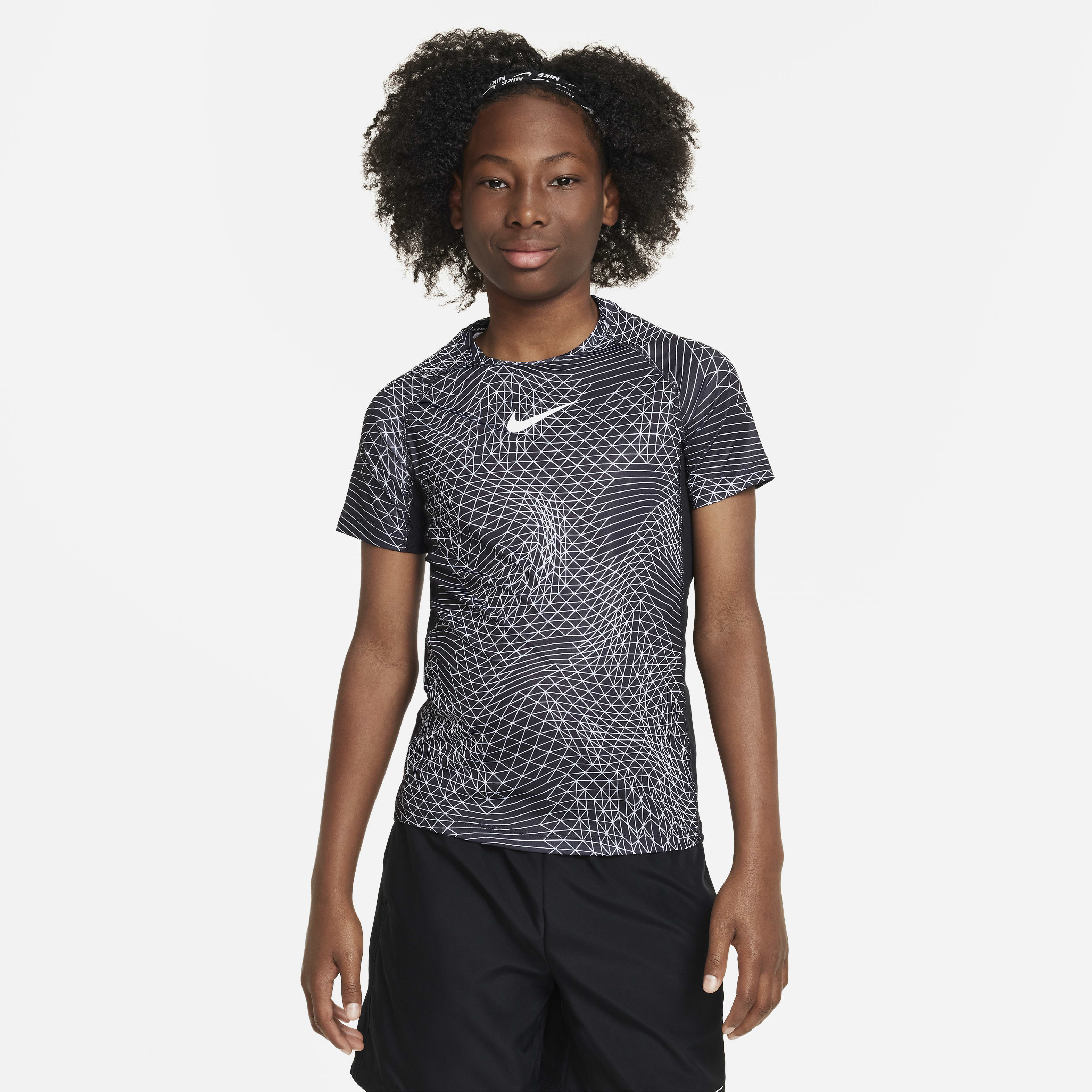 Nike Pro Dri-FIT Big Kids' (Boys') Short-Sleeve Top