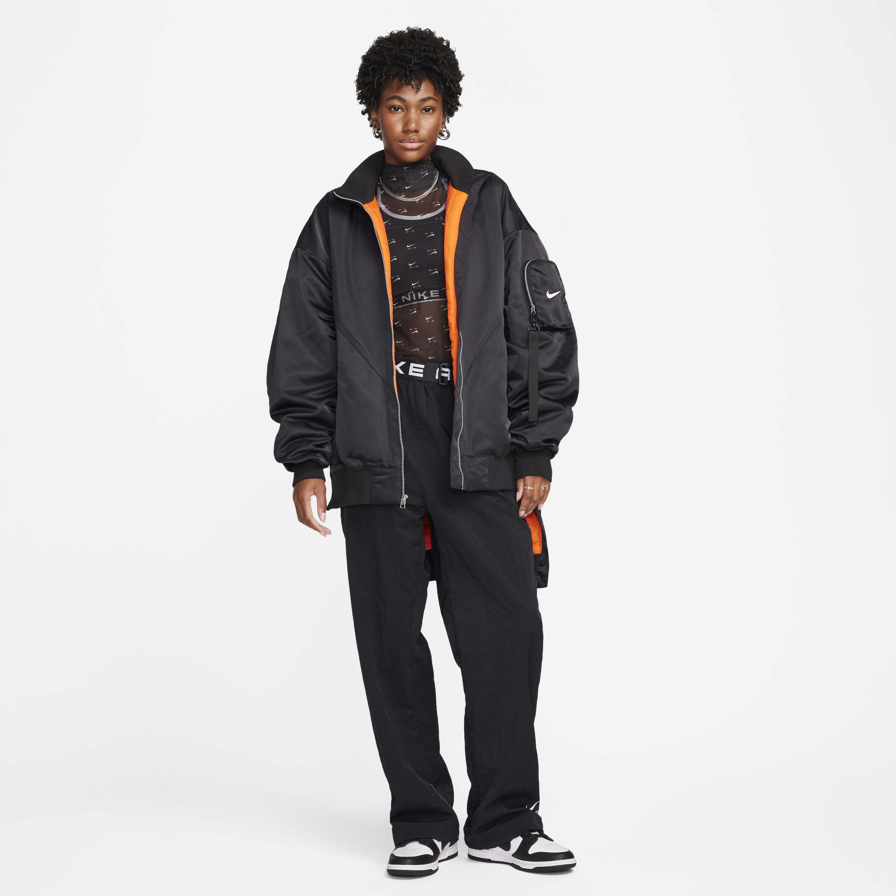 Nike Sportswear Essential Women's Therma-FIT Oversized Bomber Jacket