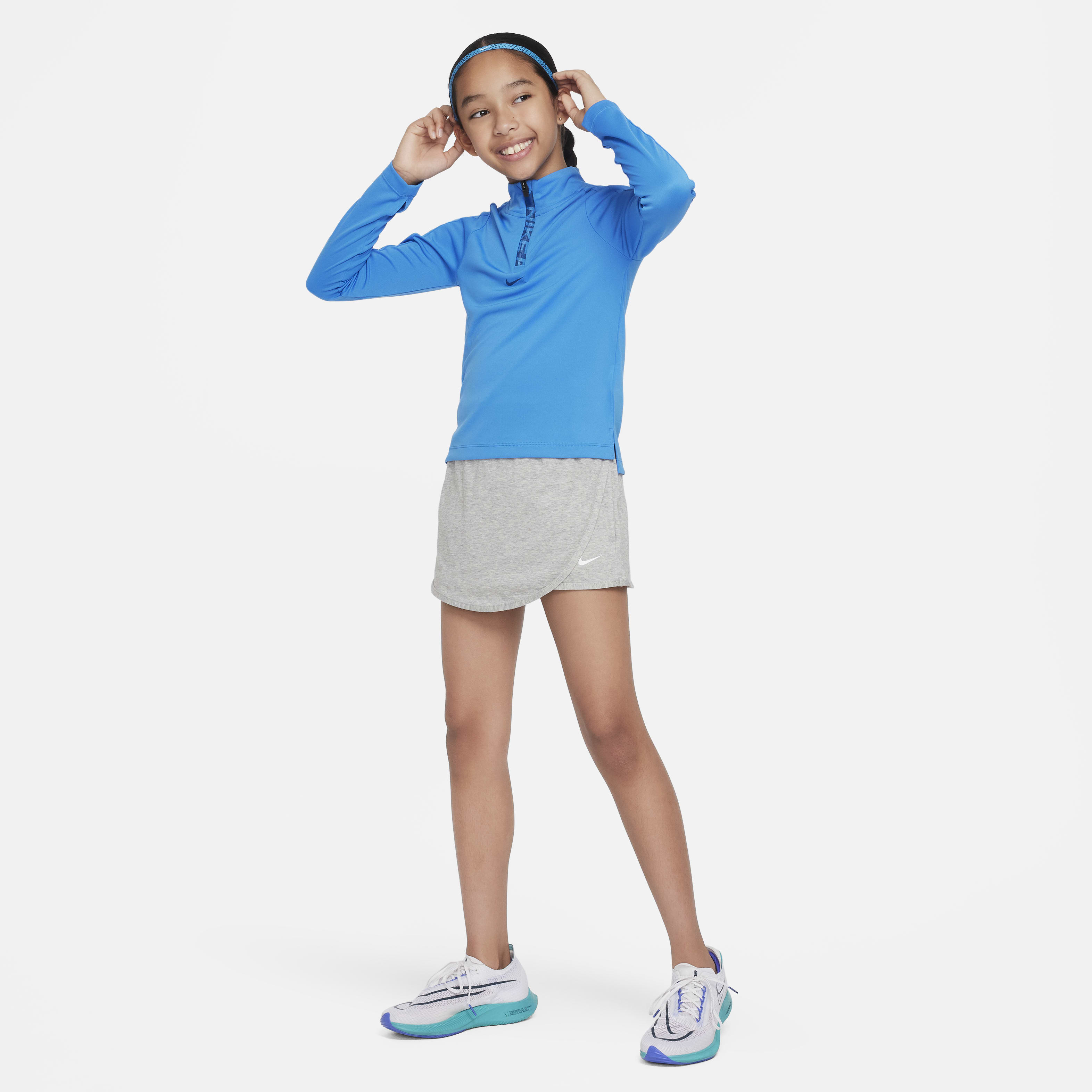 Nike Big Kids' (Girls') Breezy Mid-Rise Skort