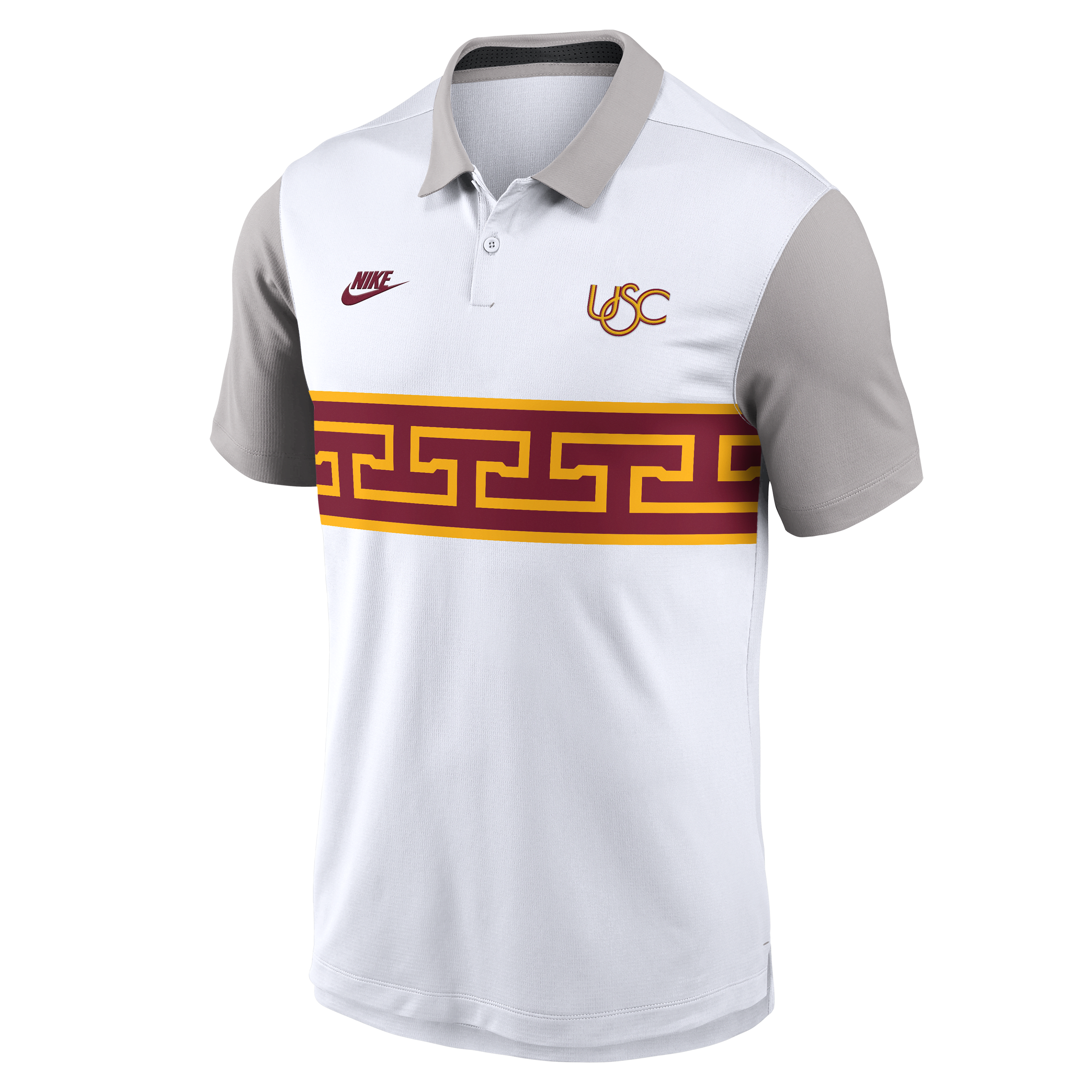 USC Athletic Prep Vapor Legacy Logo Men's Nike Dri-FIT College Polo