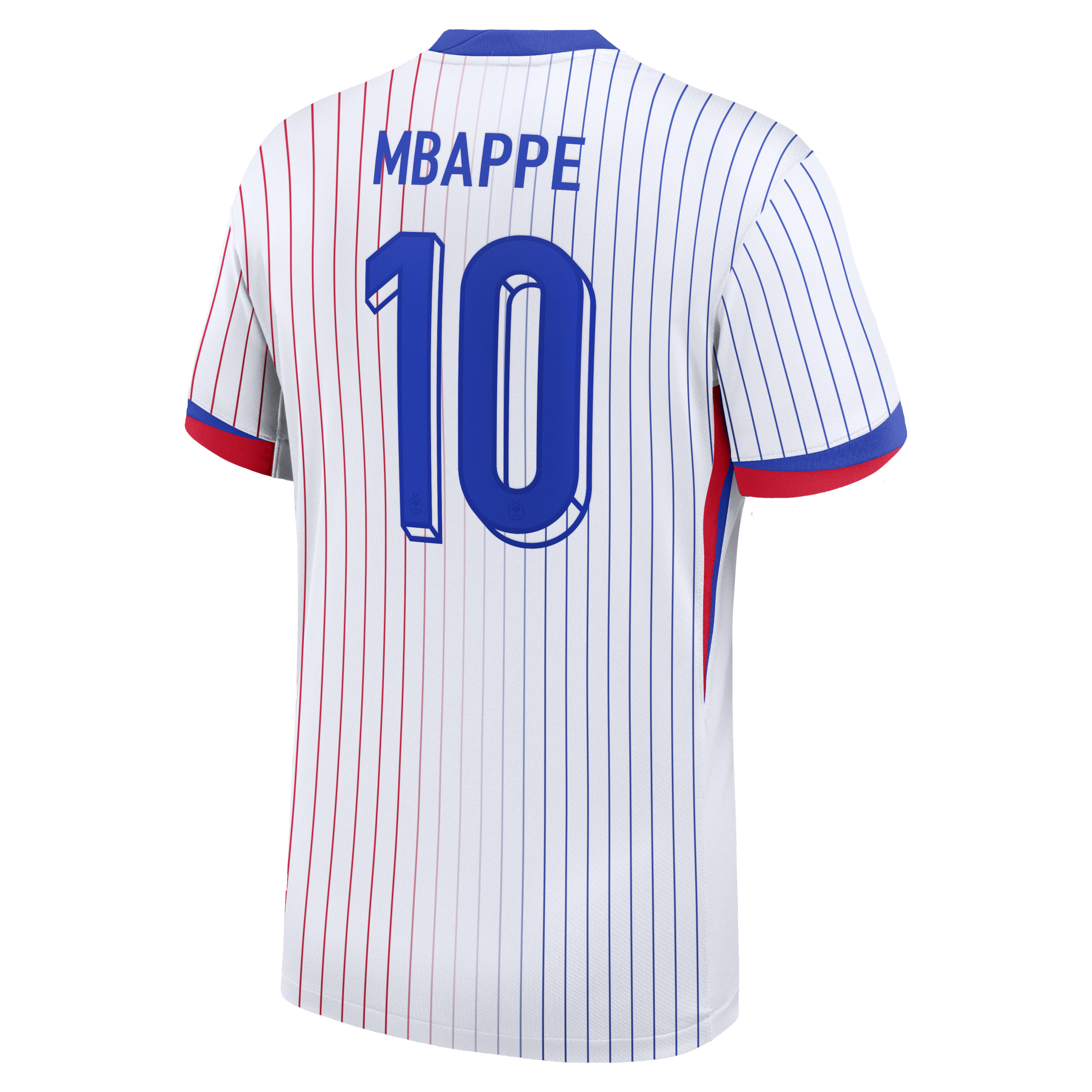 Kylian Mbappé France National Team 2024 Stadium Away Men's Nike Dri-FIT Soccer Jersey