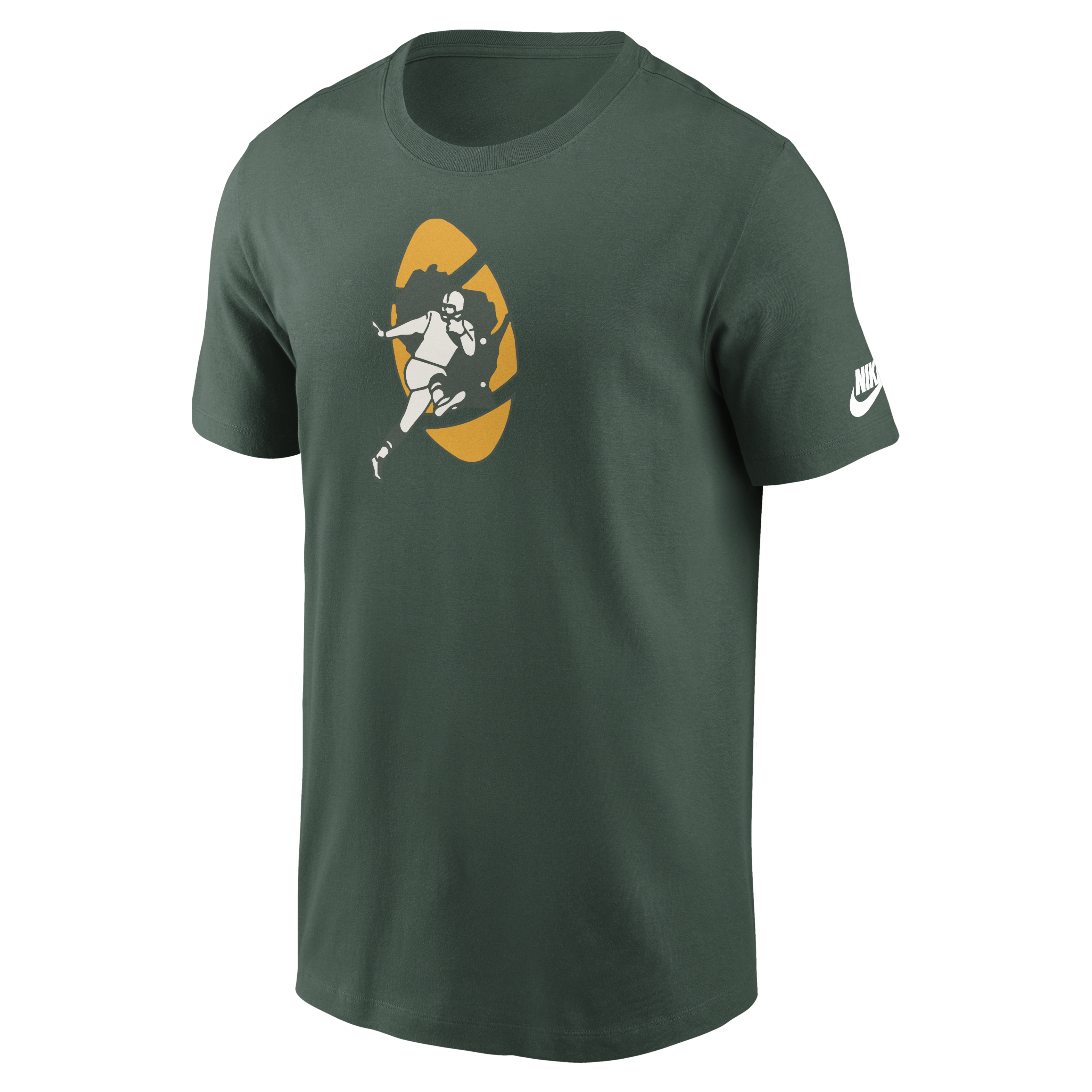 Green Bay Packers Rewind Logo Essential Men's Nike NFL T-Shirt