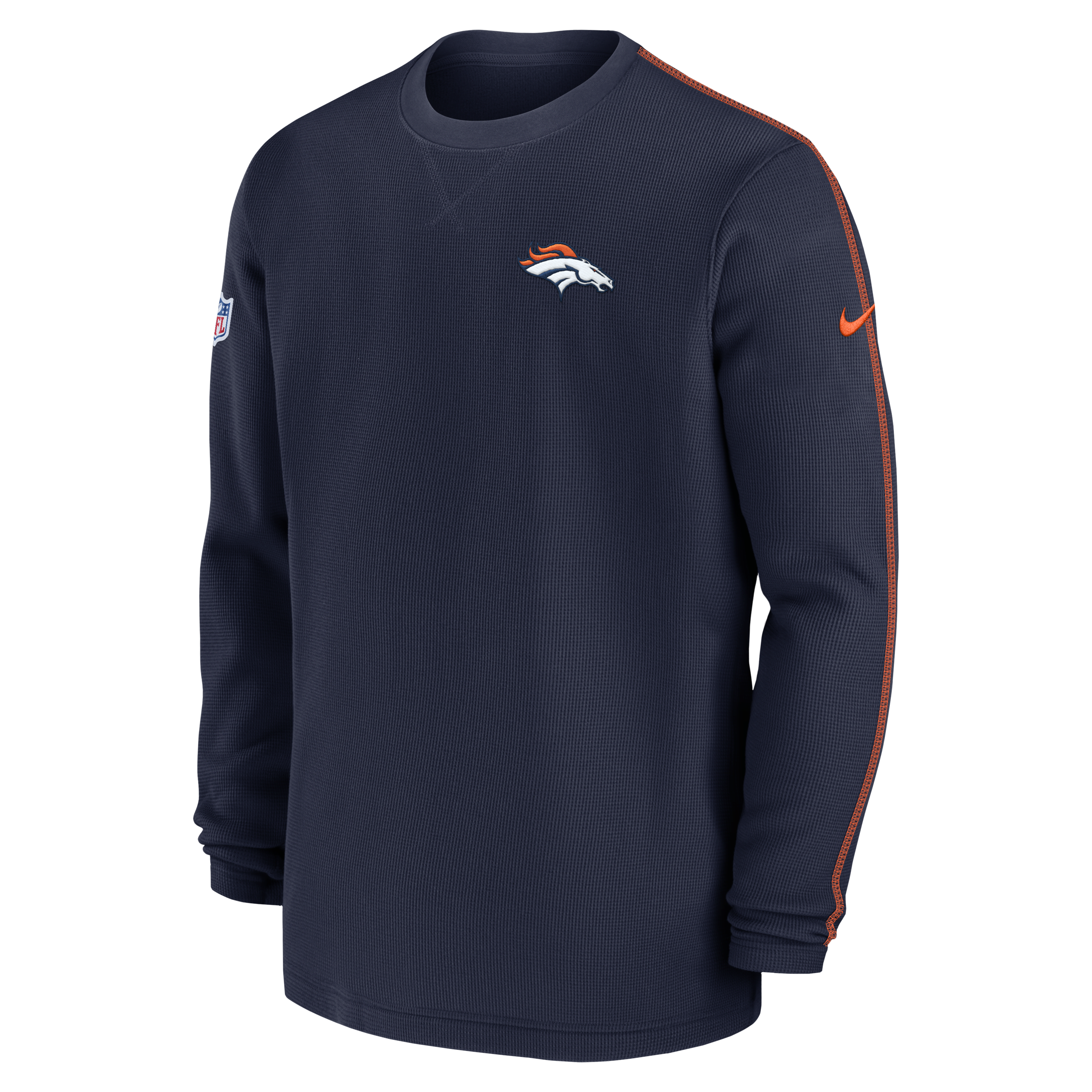 Denver Broncos Sideline Coach Men’s Nike NFL Long-Sleeve Top