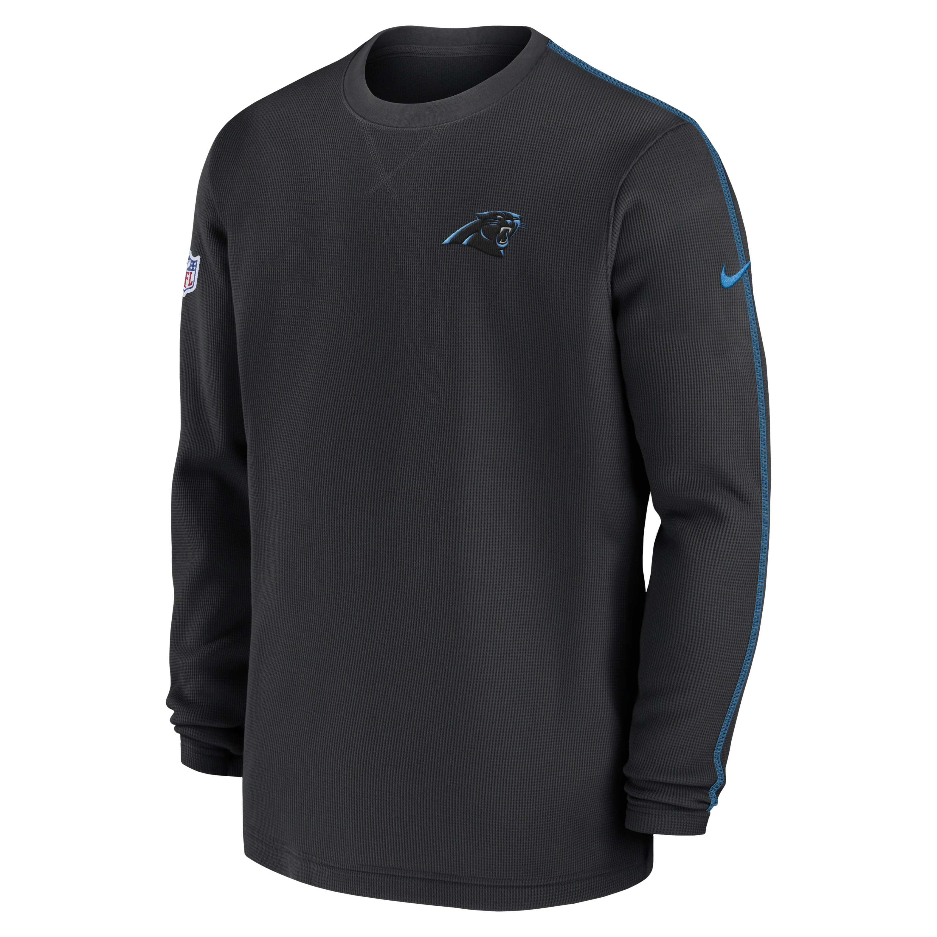 Carolina Panthers Sideline Coach Men’s Nike NFL Long-Sleeve Top