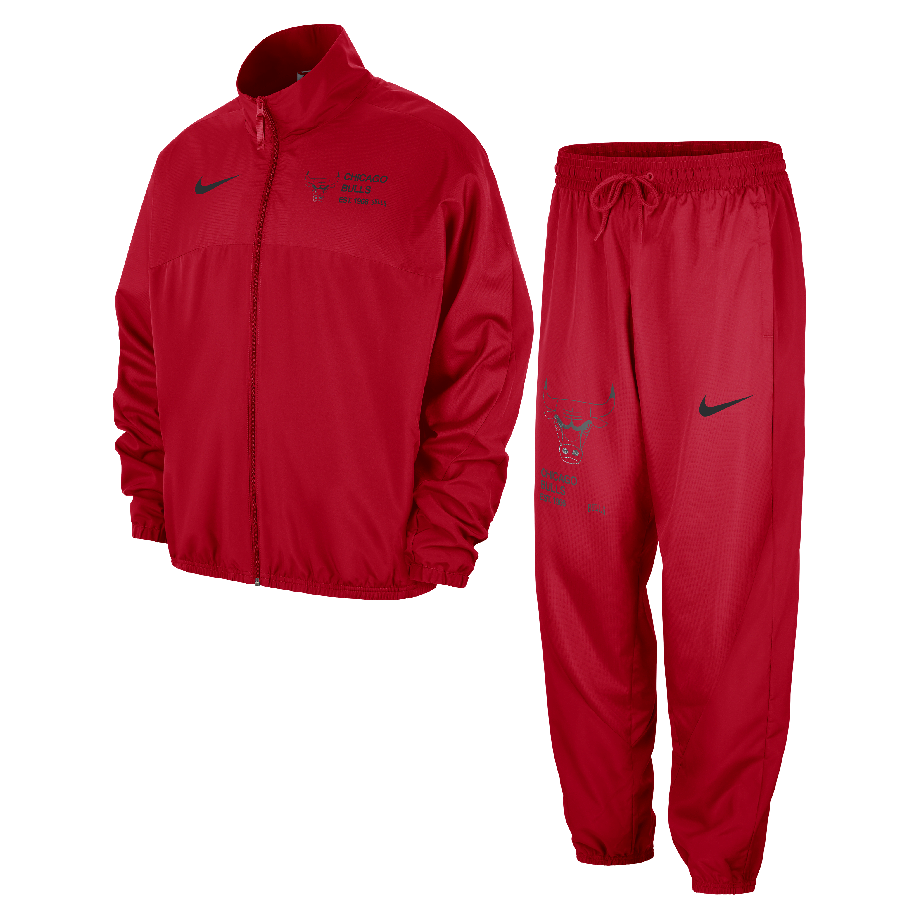 chicago bulls courtside tracksuit