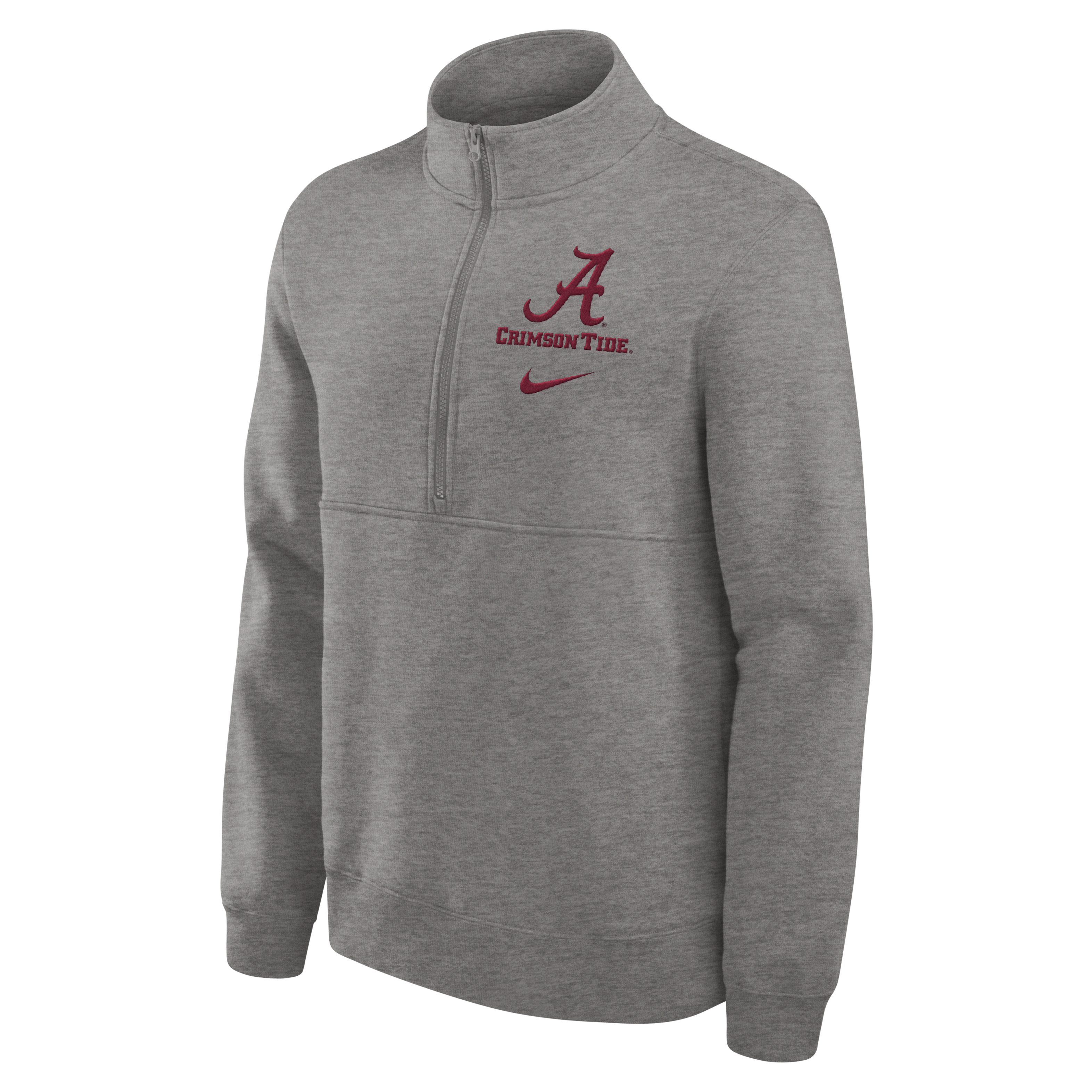 Alabama Crimson Tide Primetime Club Men's Nike College 1/2-Zip Crew