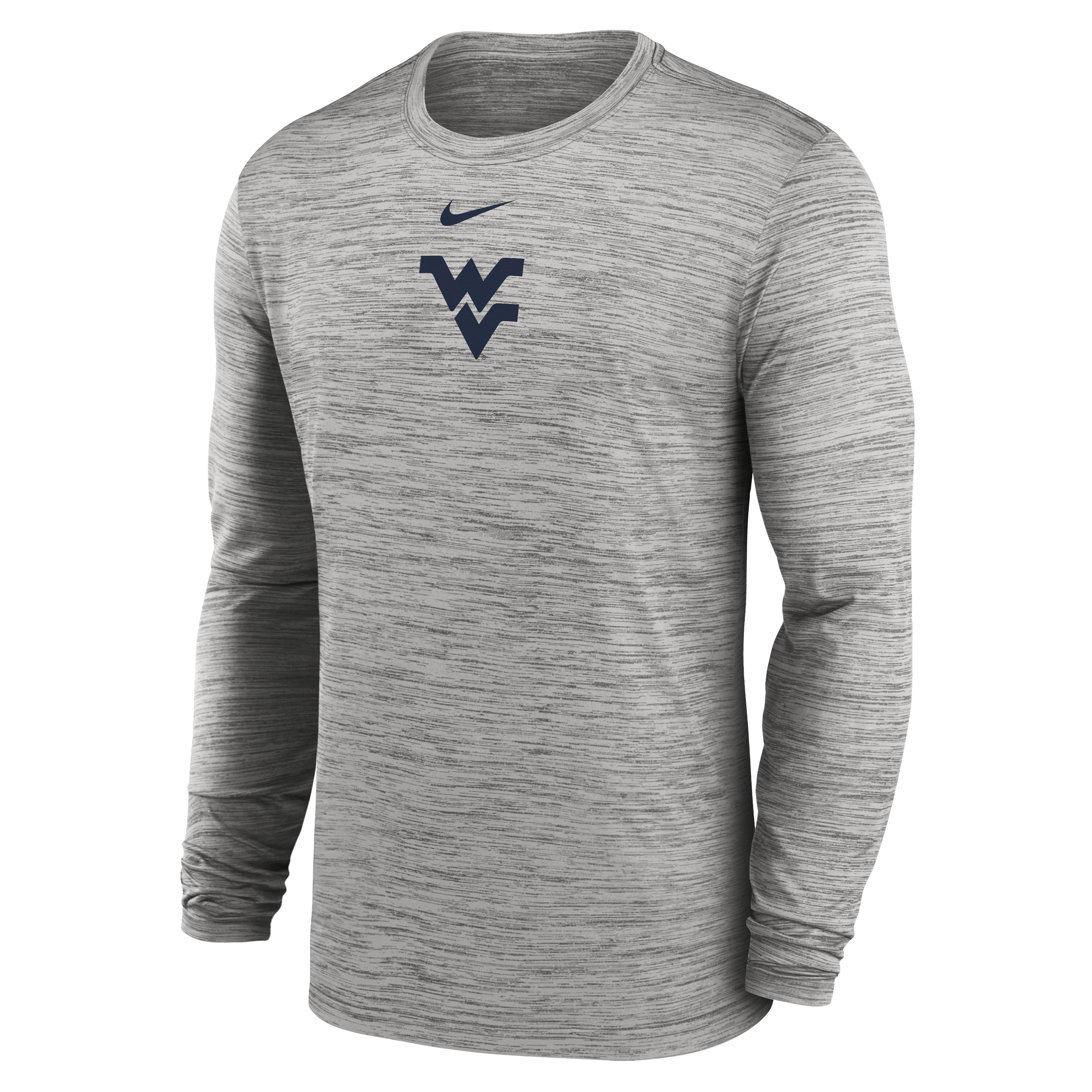West Virginia Sideline Velocity Men's Nike Dri-FIT College Long-Sleeve T-Shirt