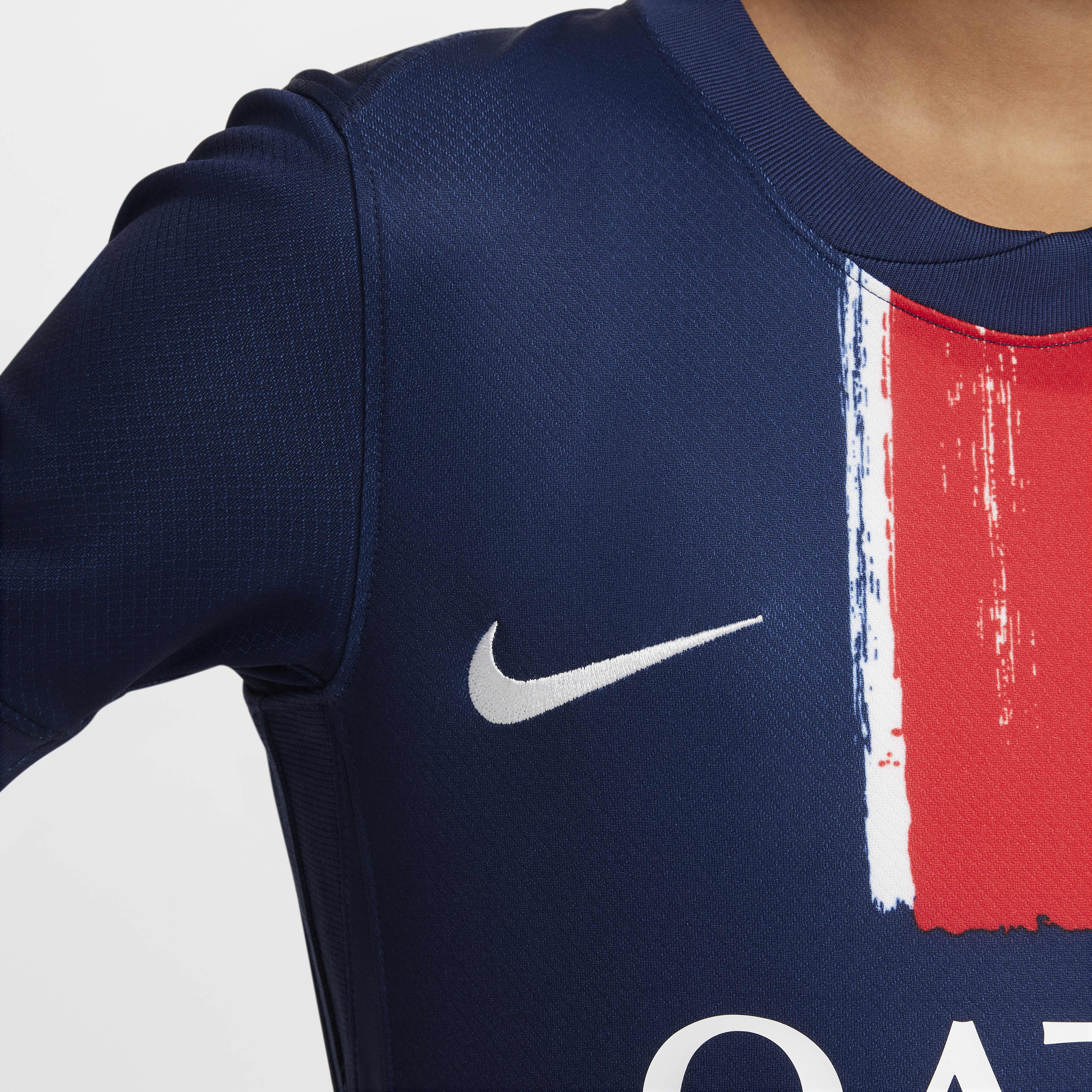 Paris Saint-Germain 2024/25 Stadium Home Big Kids' Nike Dri-FIT Soccer Replica Jersey