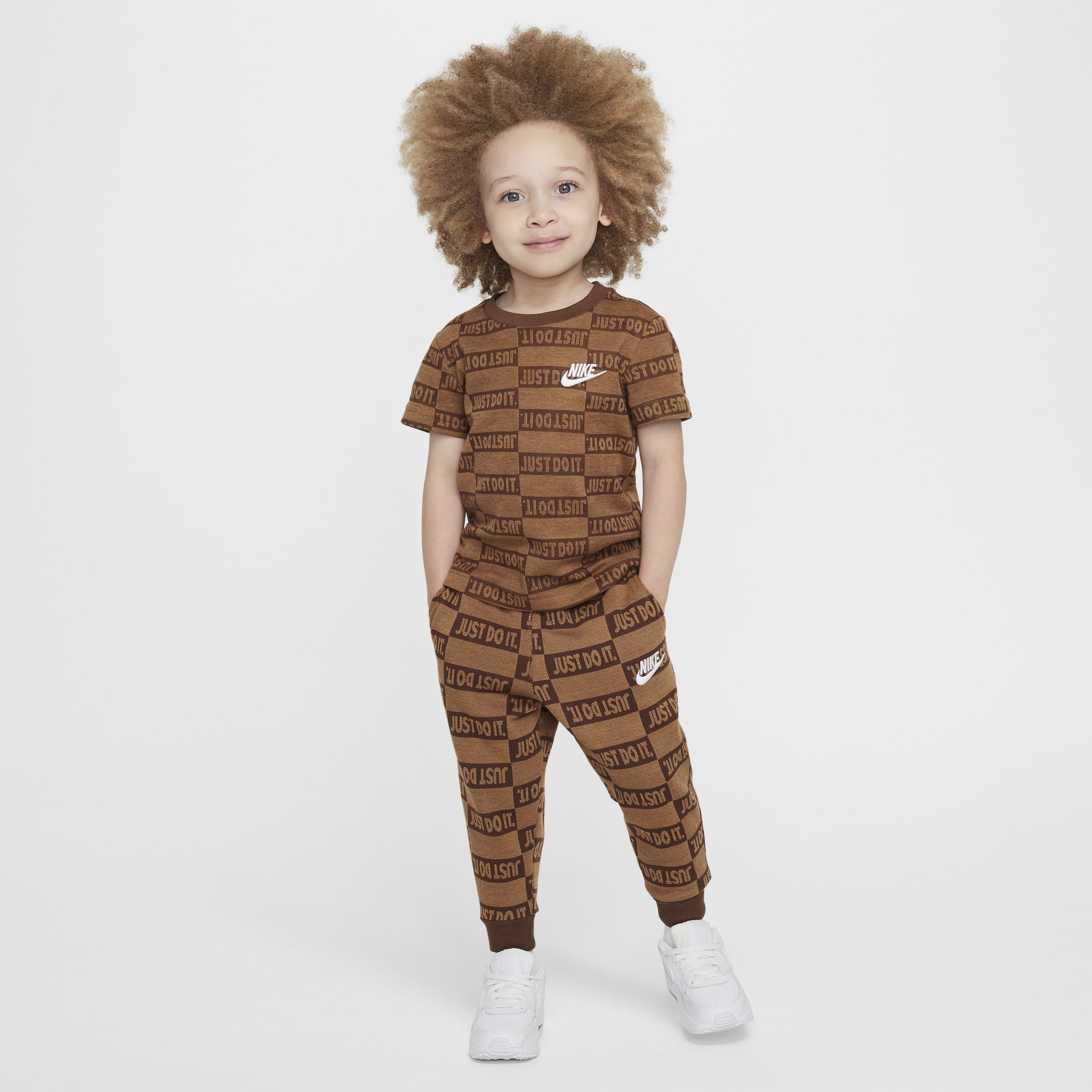 Nike "Just Do It" Toddler Jacquard T-Shirt