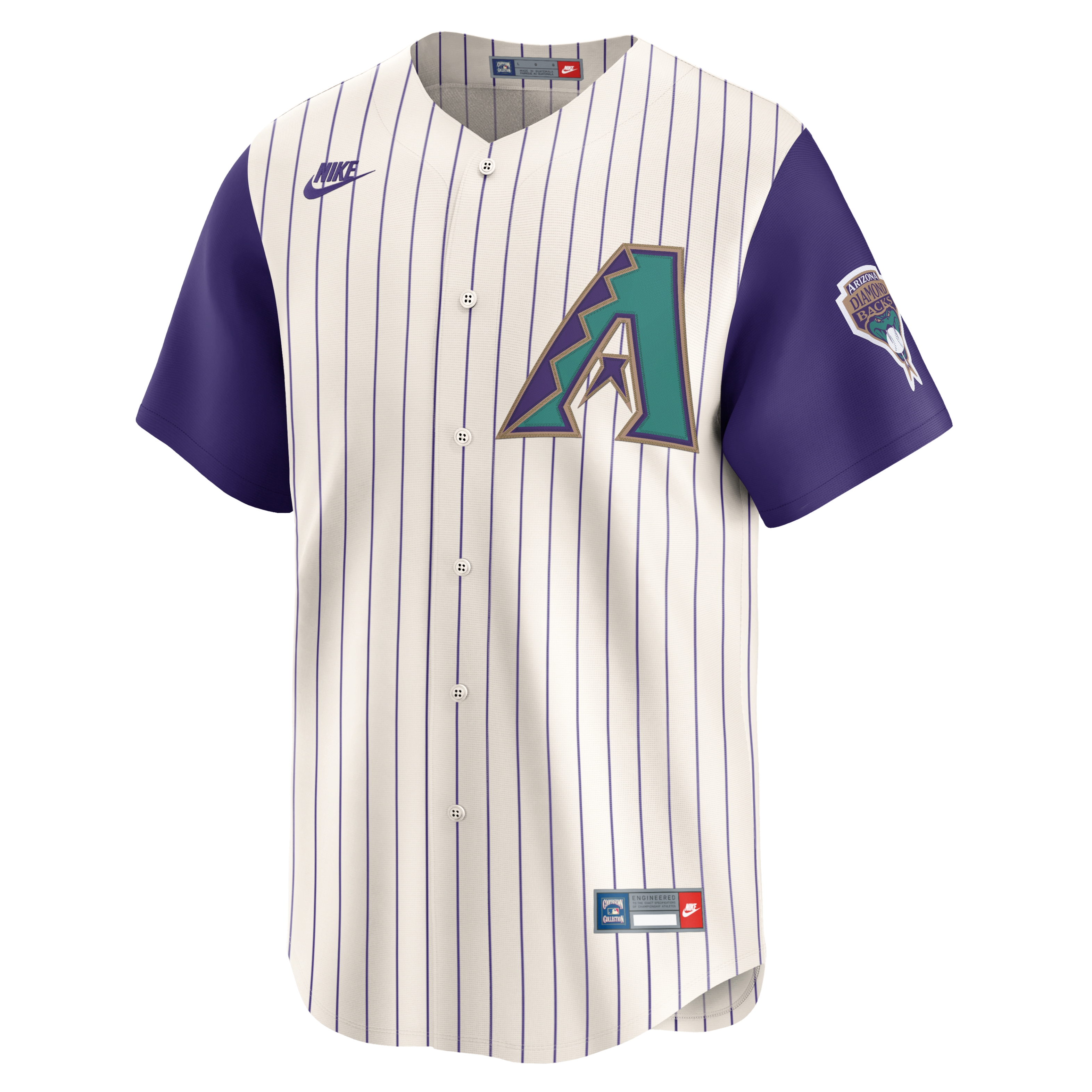 Randy Johnson Arizona Diamondbacks Cooperstown Men's Nike Dri-FIT ADV MLB Limited Jersey