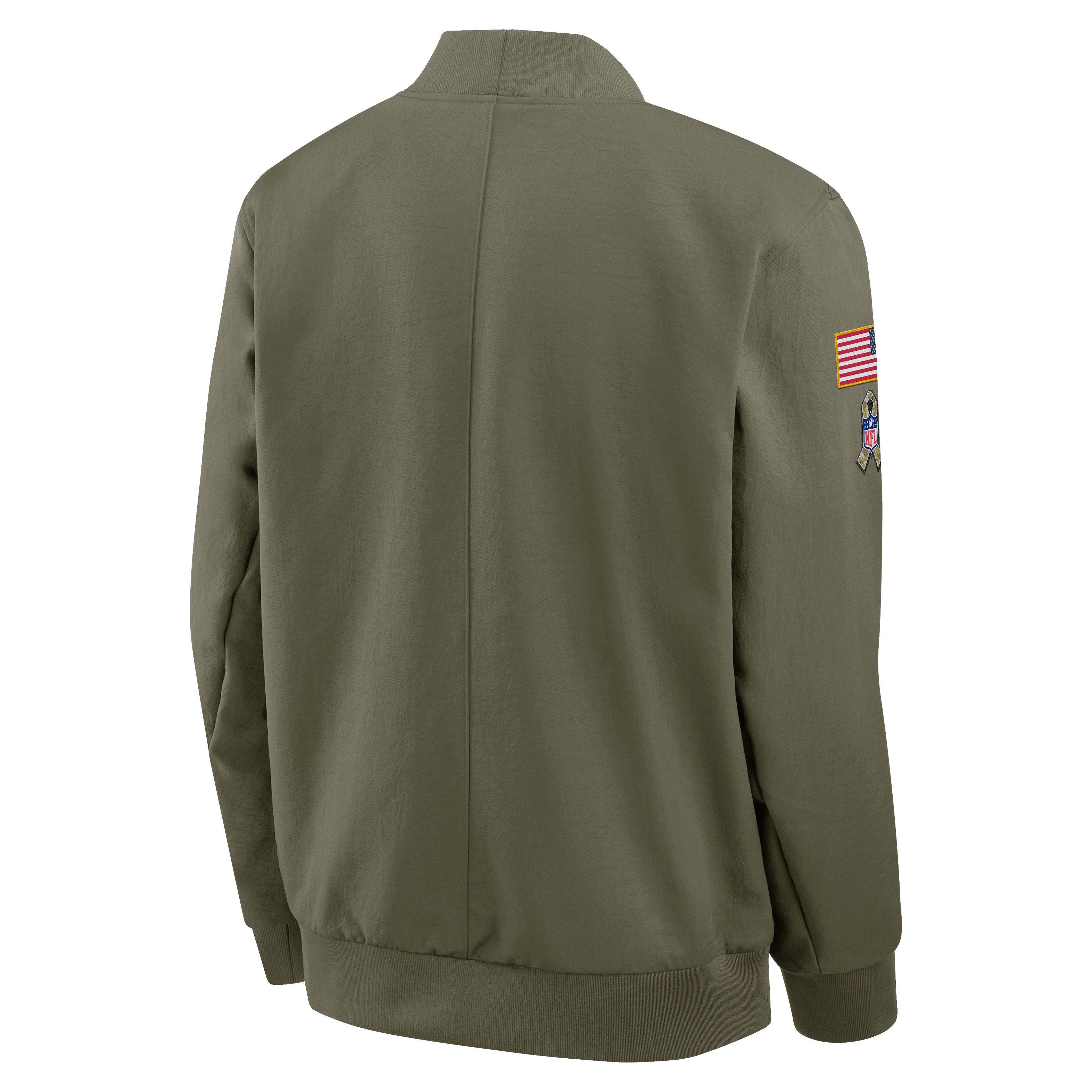 Kansas City Chiefs Salute to Service Sideline Men's Nike NFL Full-Zip Bomber Jacket