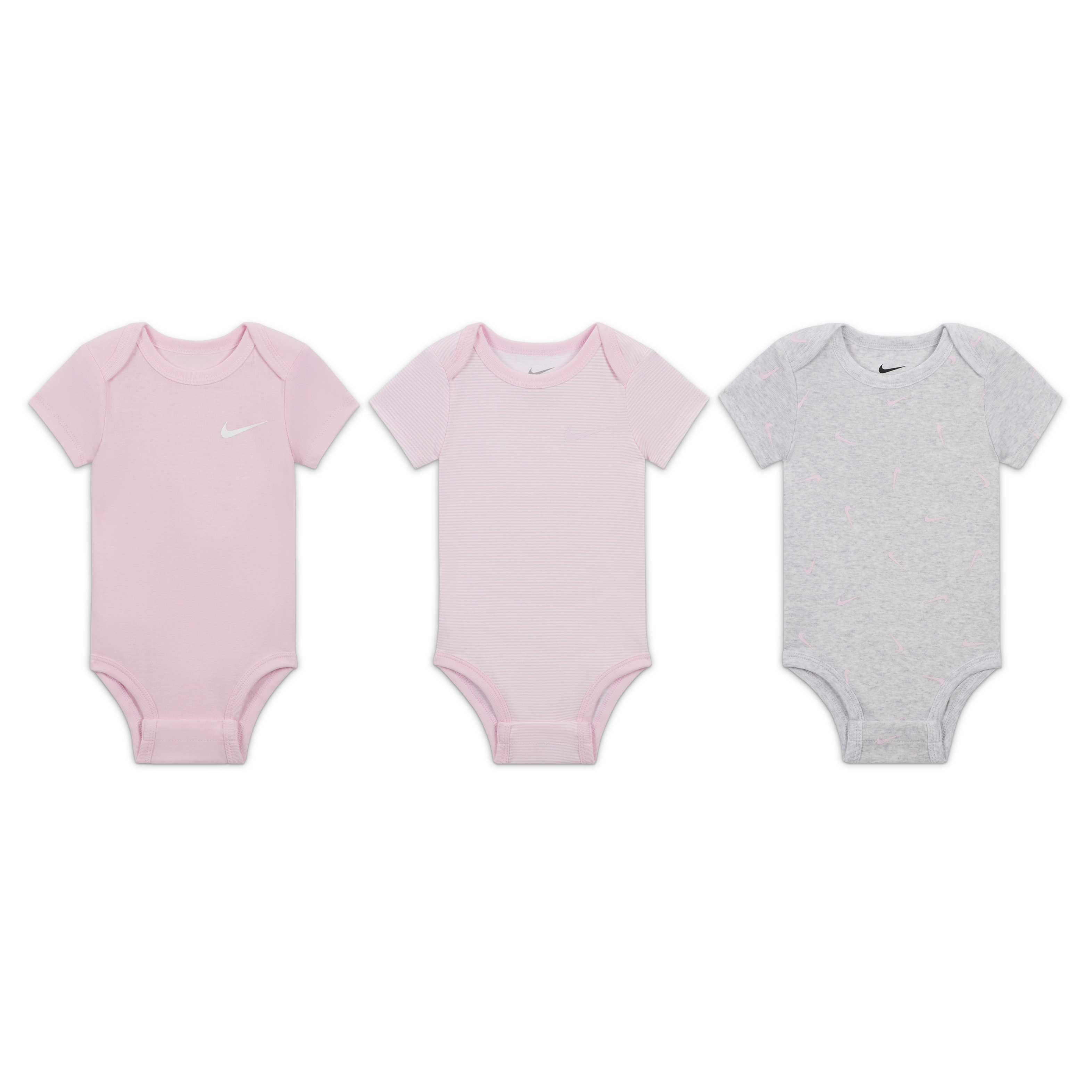 Nike Baby Essentials (0-9M) 3-Pack Bodysuits