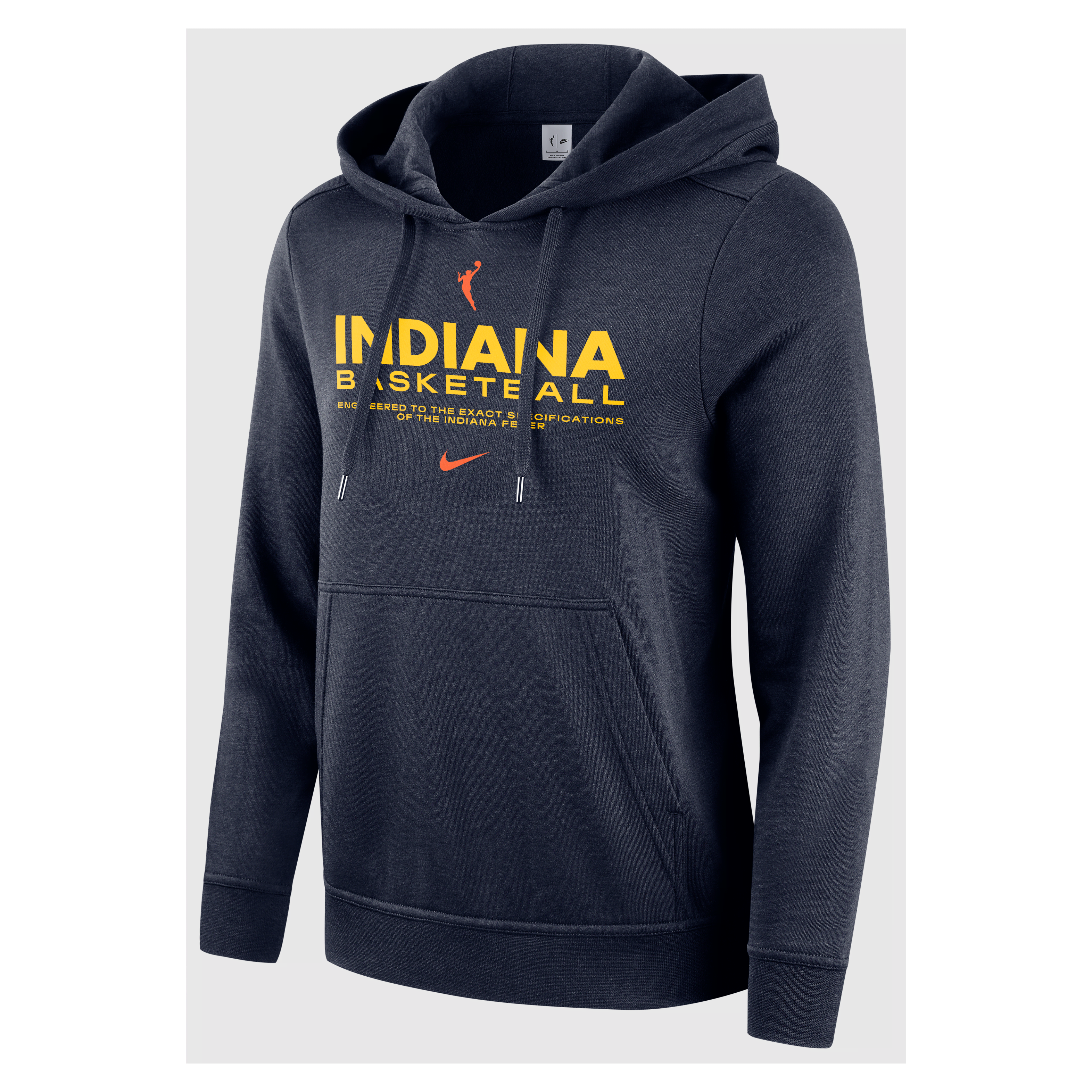 Indiana Fever Club Women's Nike WNBA Pullover Hoodie