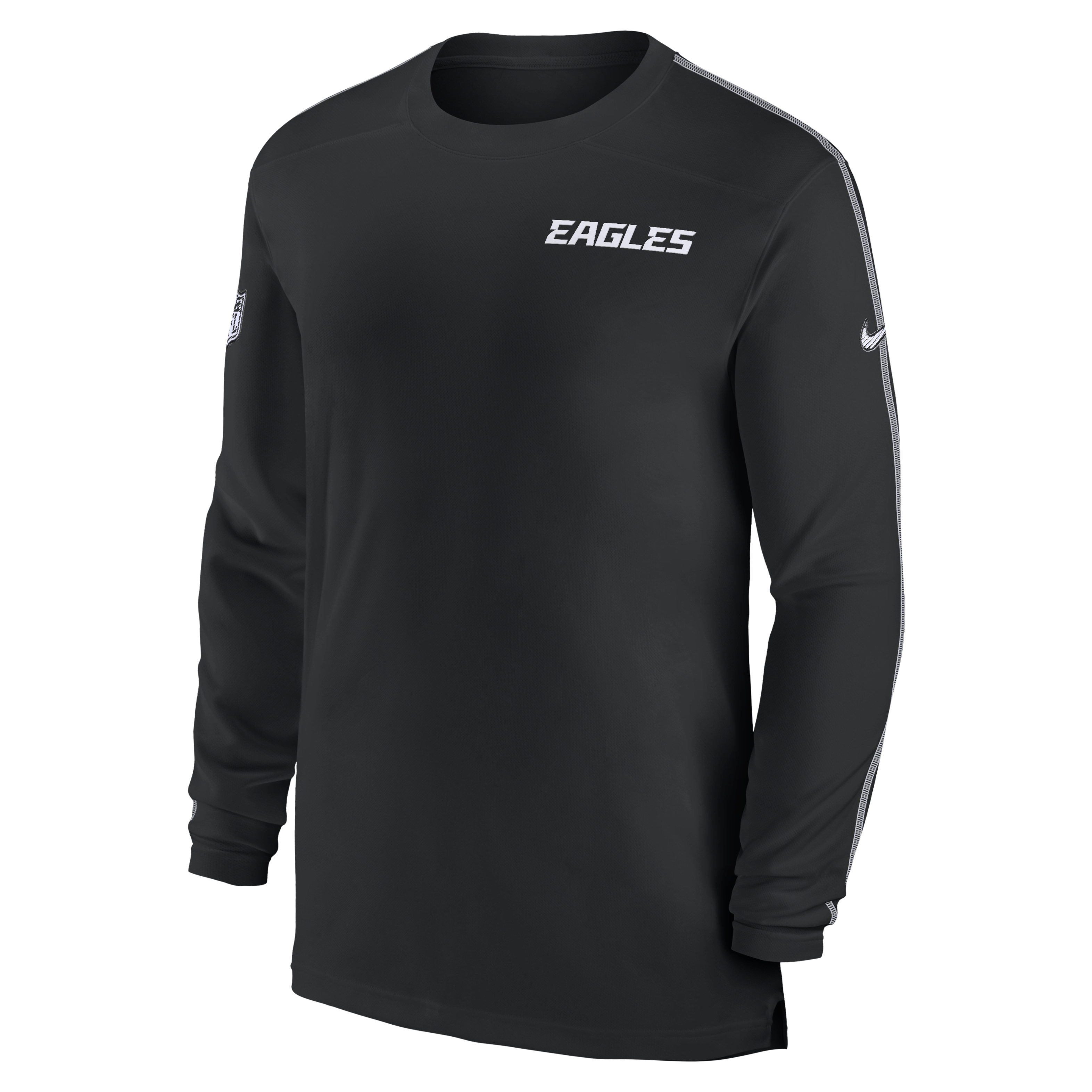 Philadelphia Eagles Sideline Coach Men's Nike Dri-FIT NFL Long-Sleeve Top