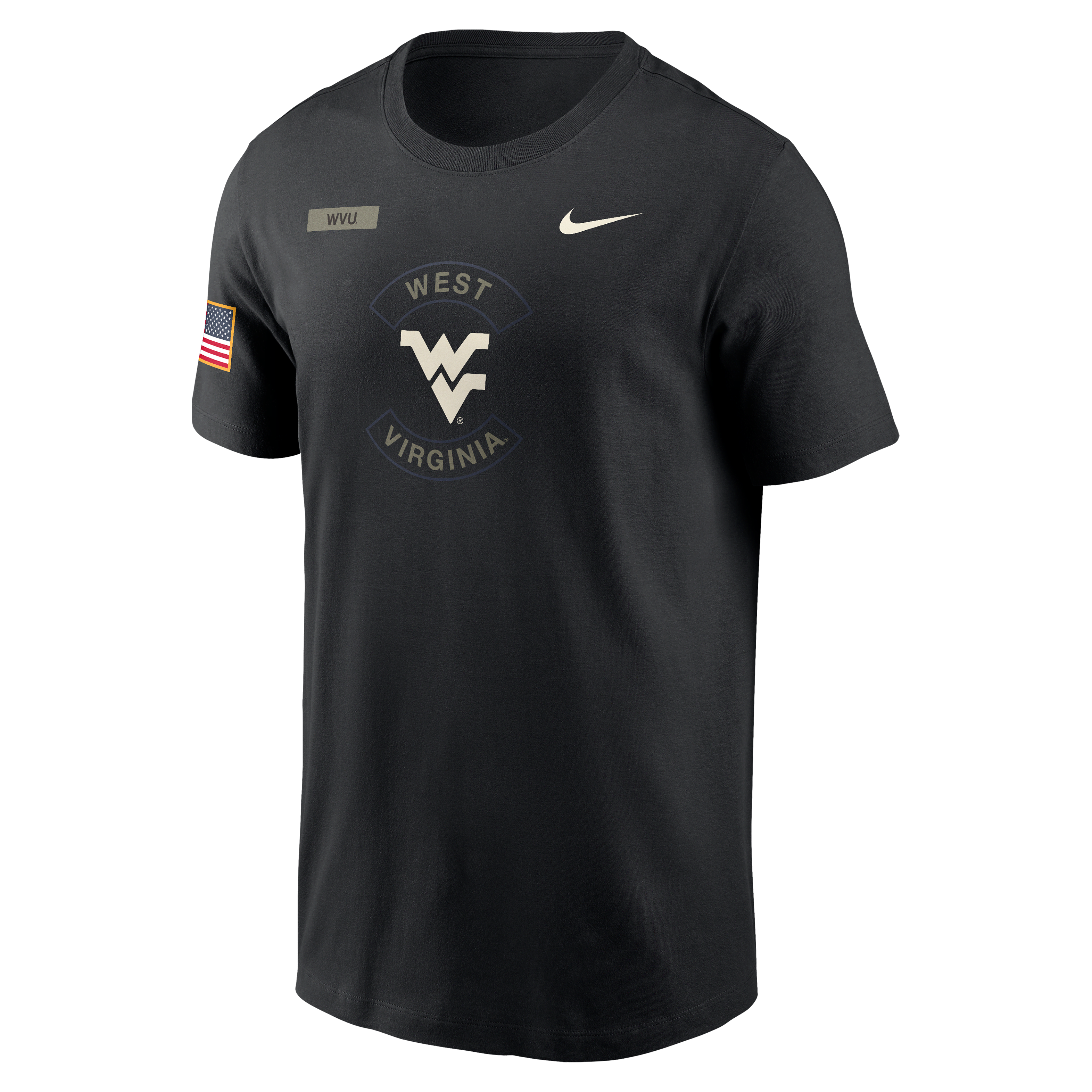 West Virginia Military Appreciation Men's Nike Dri-FIT College T-Shirt