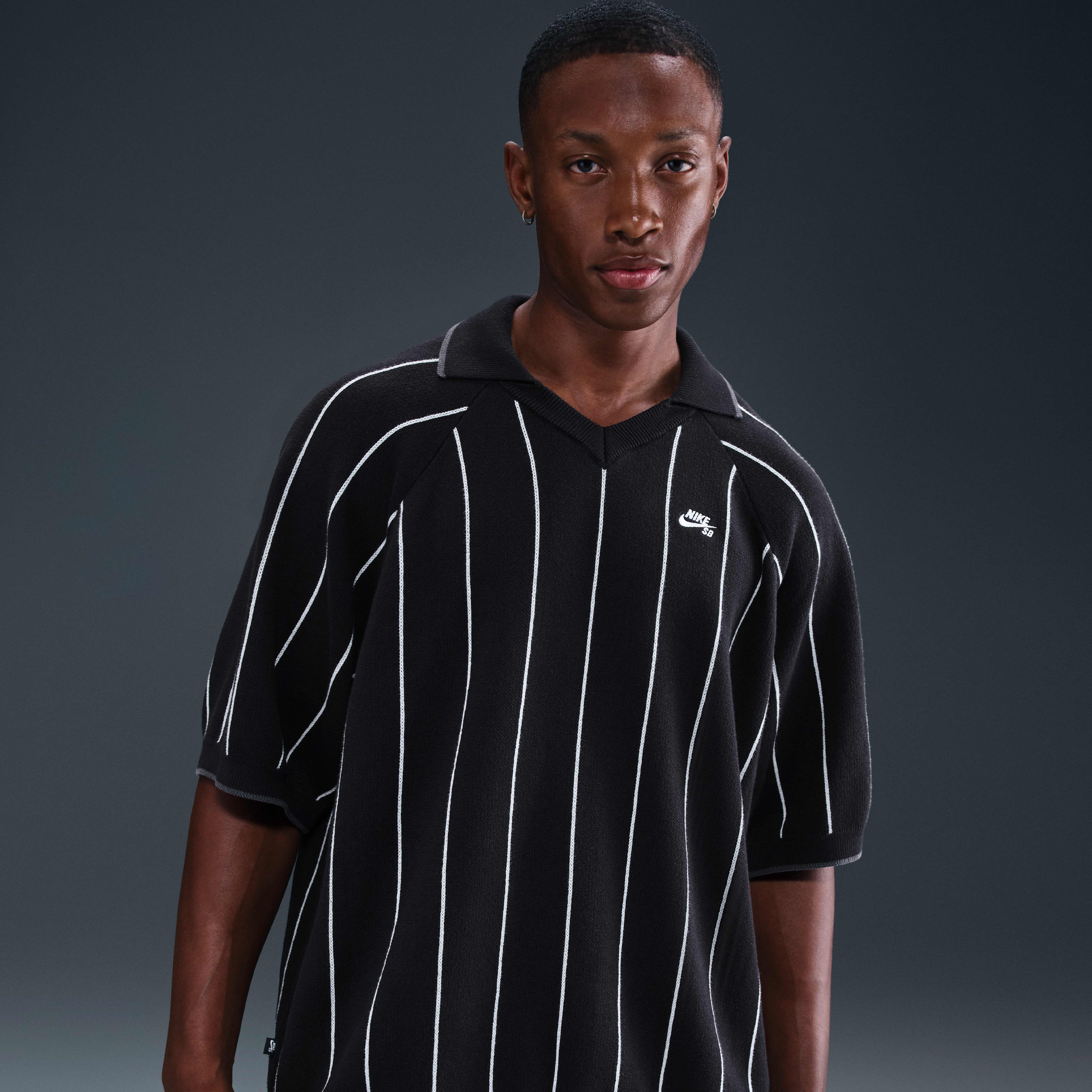 Nike SB Short-Sleeved Polo Skate Sweater