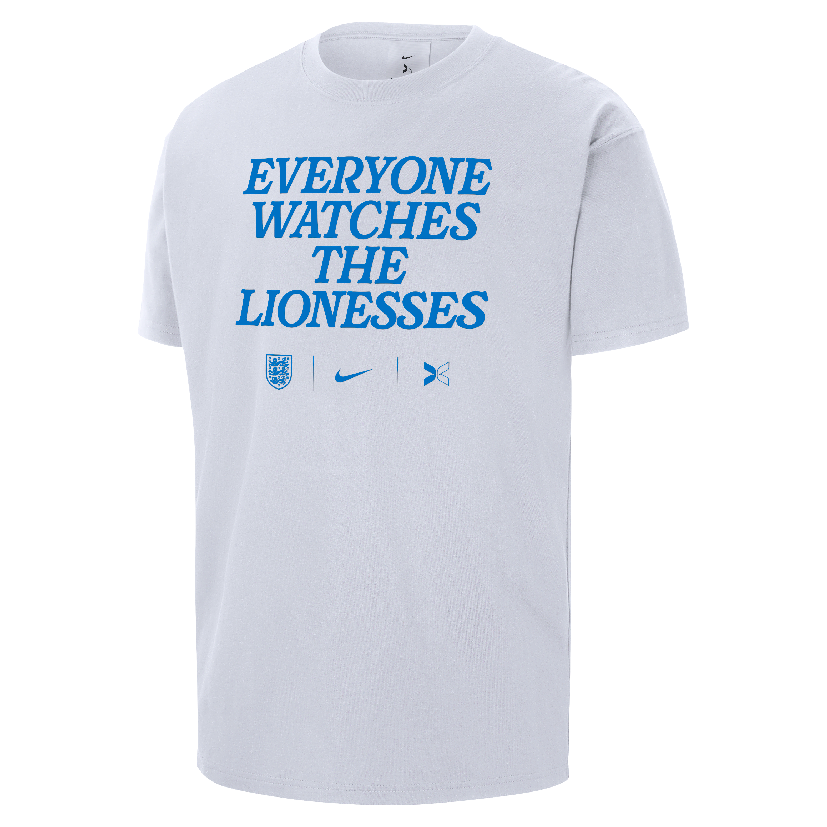 Everyone Watches Women's Sports™ "England" Nike by TOGETHXR Soccer T-Shirt