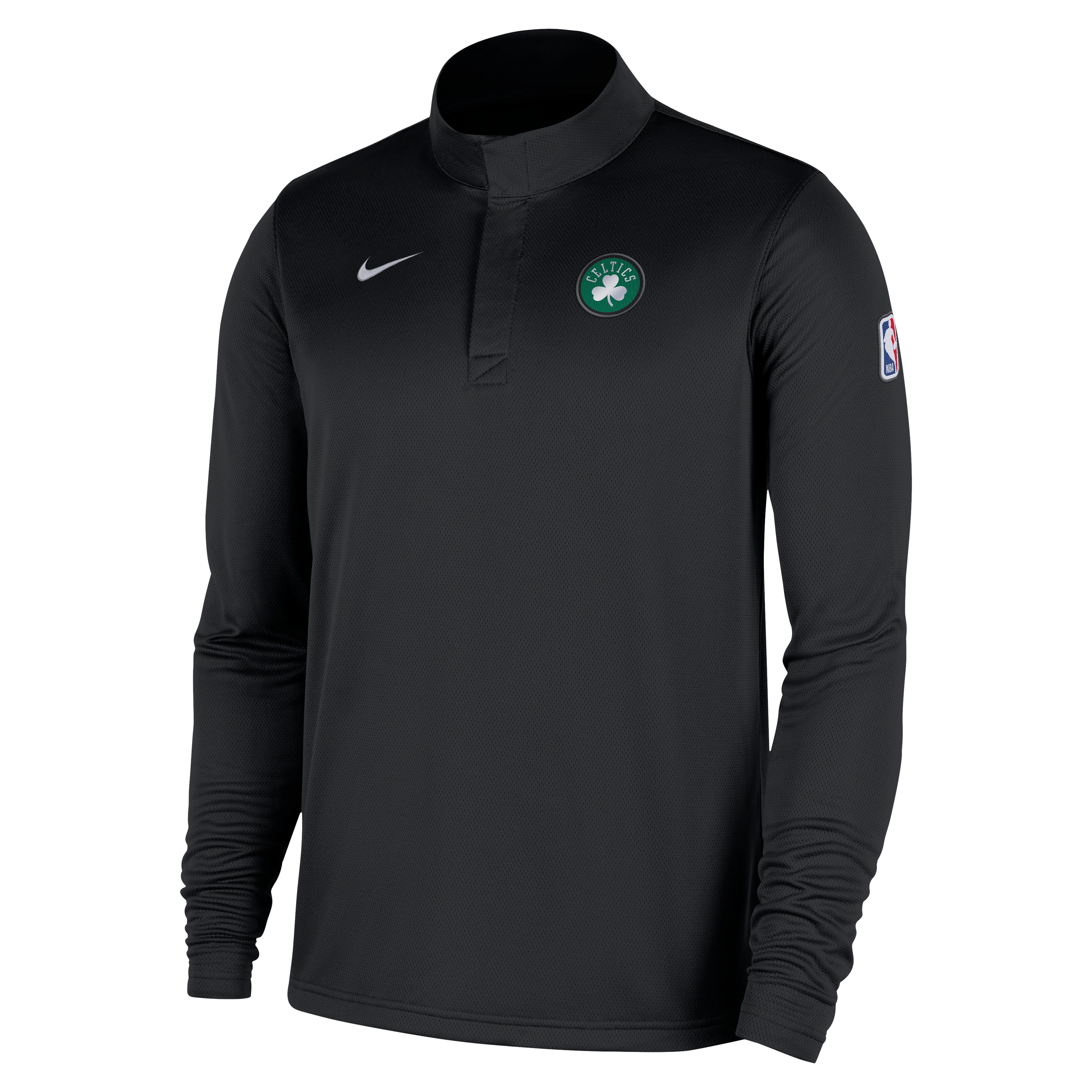 Boston Celtics Men's Nike Dri-FIT NBA 1/4-Zip Long-Sleeve Top