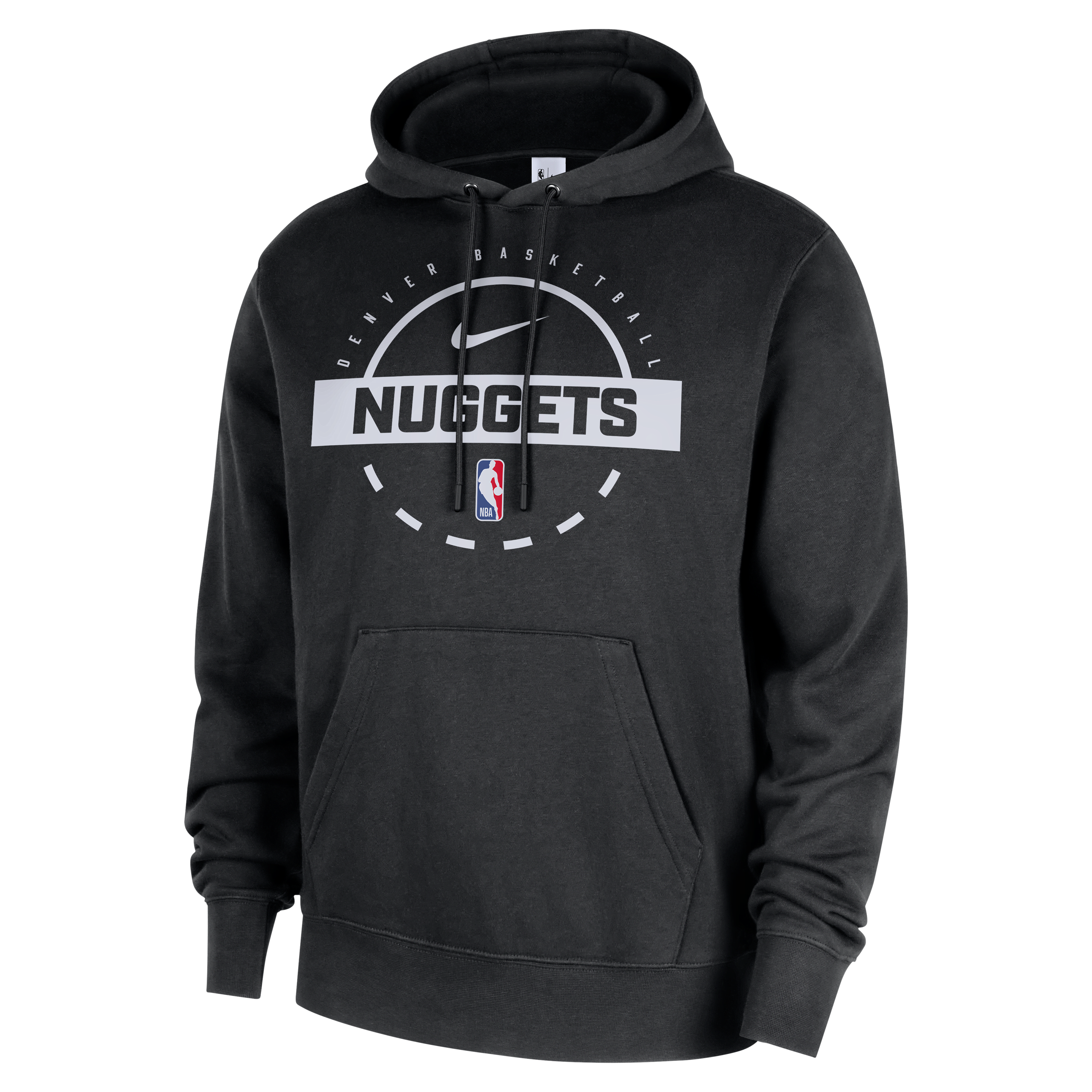 Denver Nuggets Club Men's Nike NBA Practice Pullover Hoodie