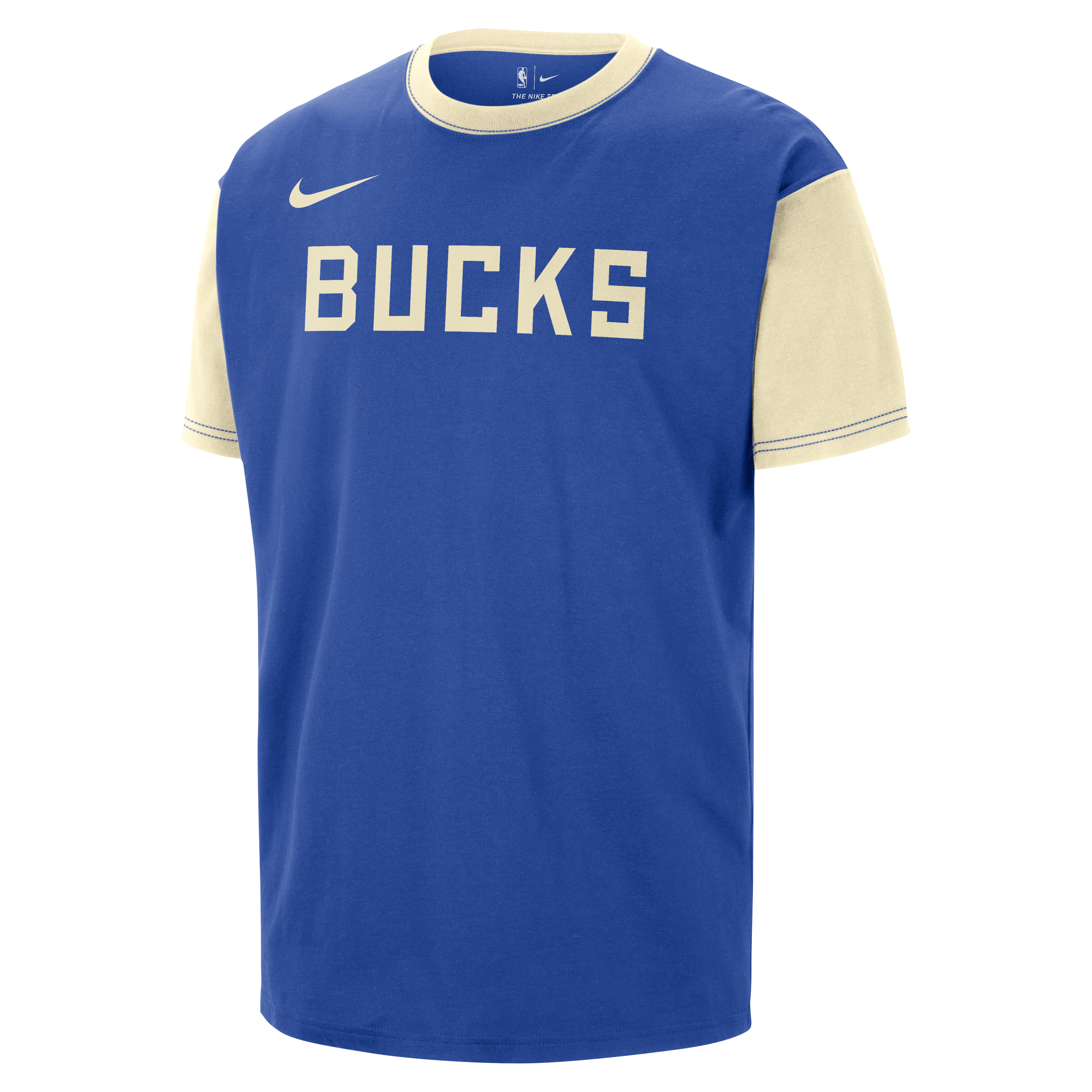 Milwaukee Bucks Courtside City Edition Men's Nike NBA T-Shirt