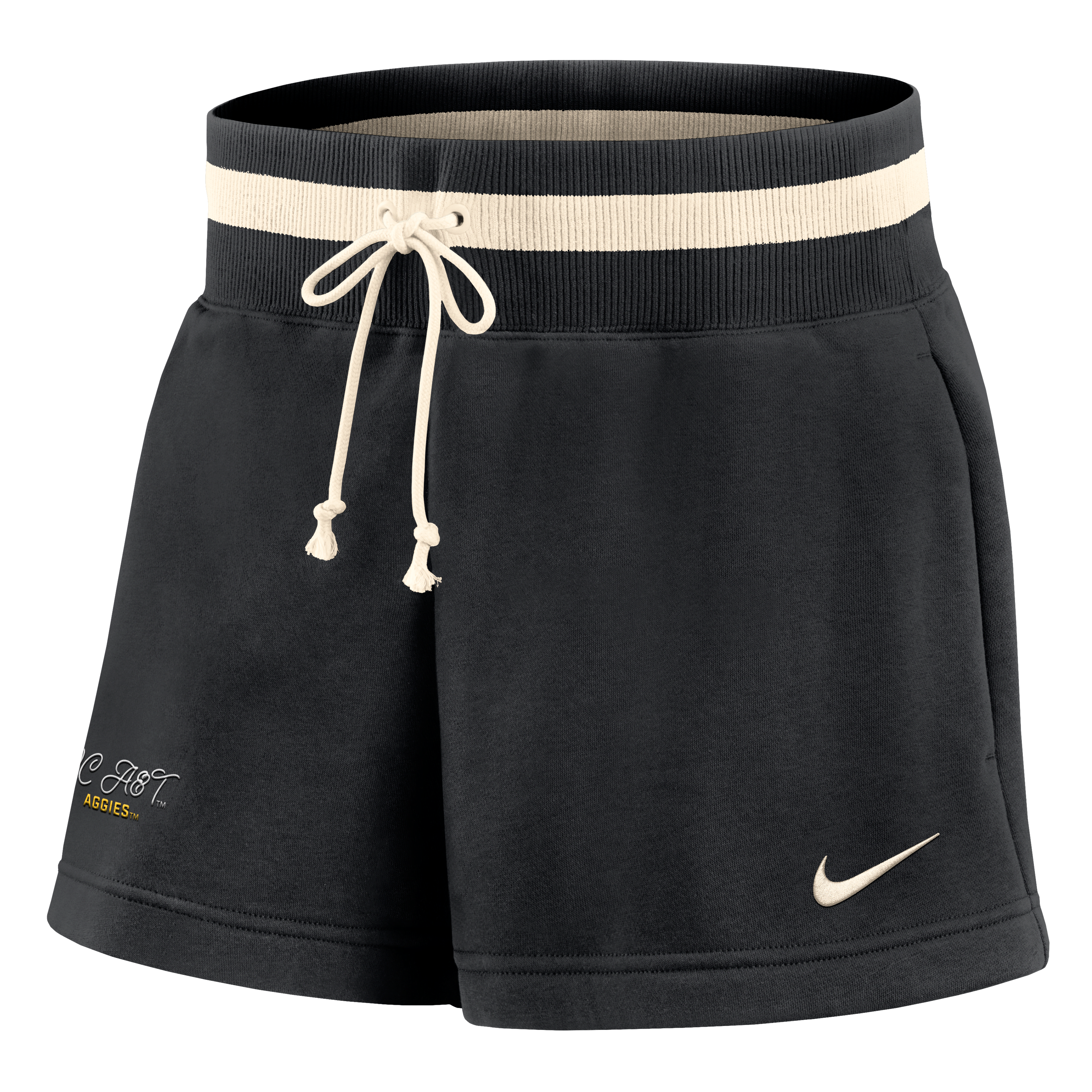 Nike Phoenix Fleece College (North Carolina A&T University) Women's Mid-Rise 4" Shorts