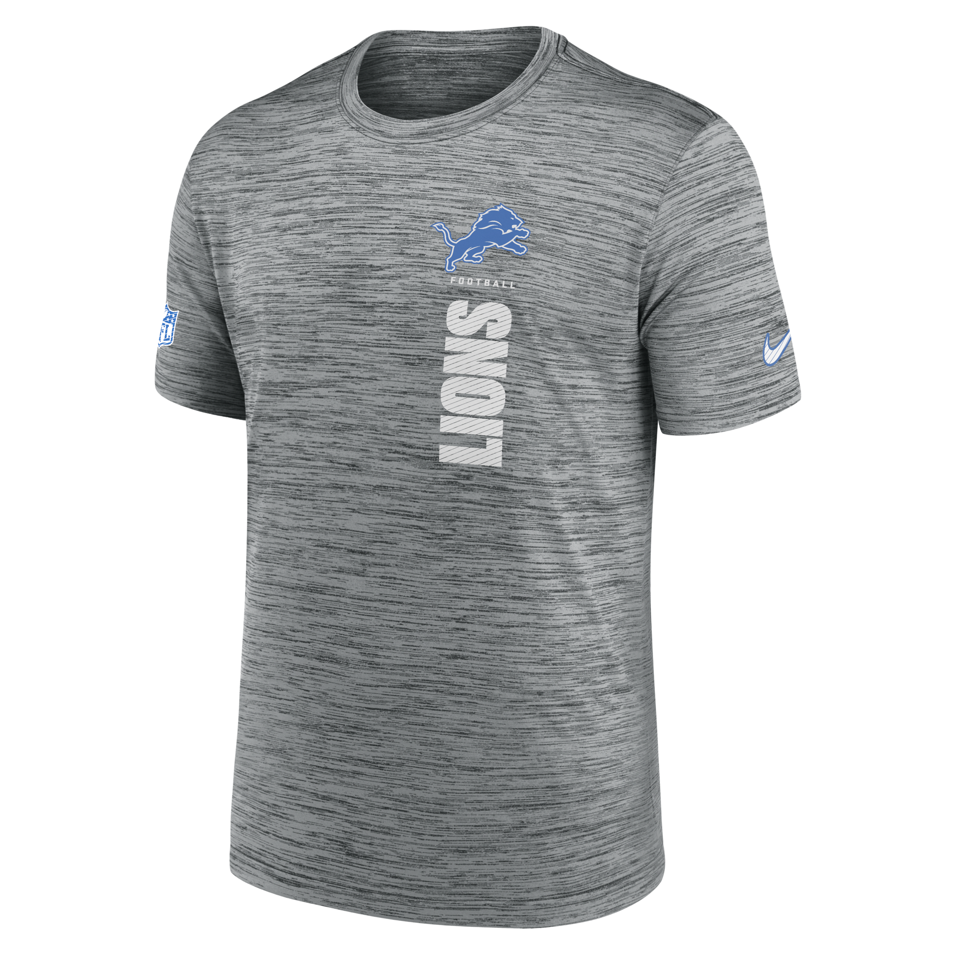 Detroit Lions Sideline Velocity Men's Nike Dri-FIT NFL T-Shirt